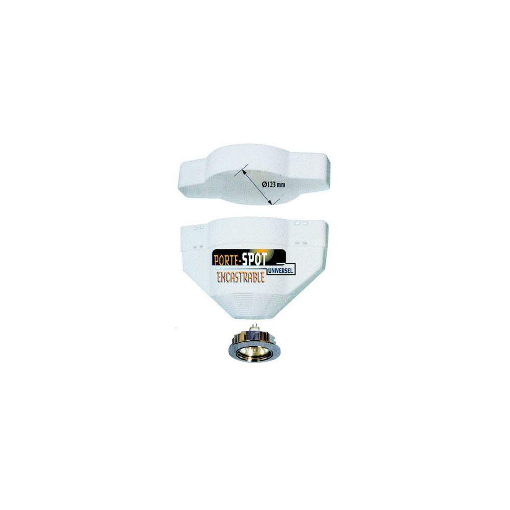 Aric - boîte d'encastrement - pour spot - tenue au feu 850 degrés - Ampoules LED