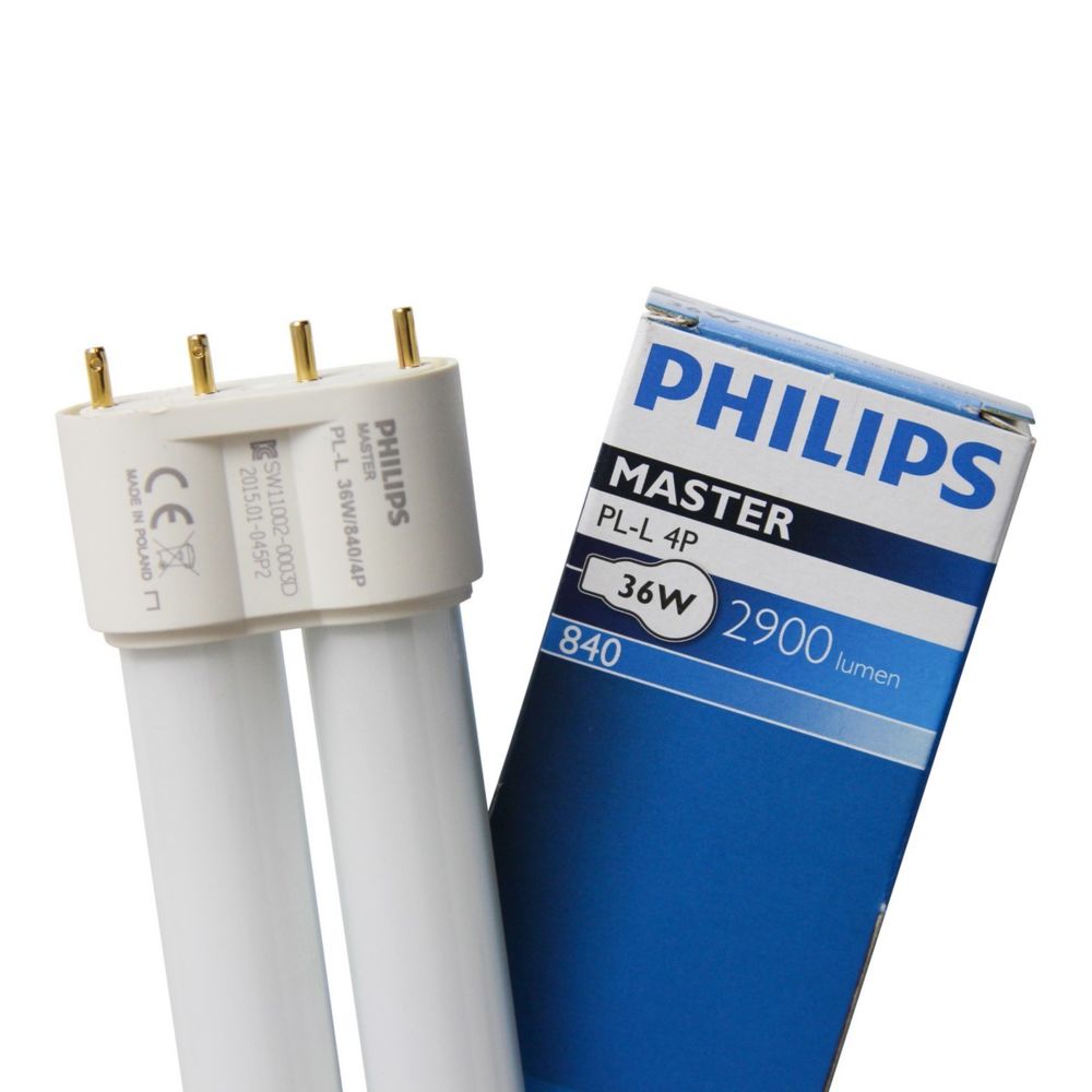 Philips - PHILIPS 70675140 - Ampoule 2G11 MASTER PL-L 36W/840/4P 1CT/25 2900lm 4pins - Tubes et néons