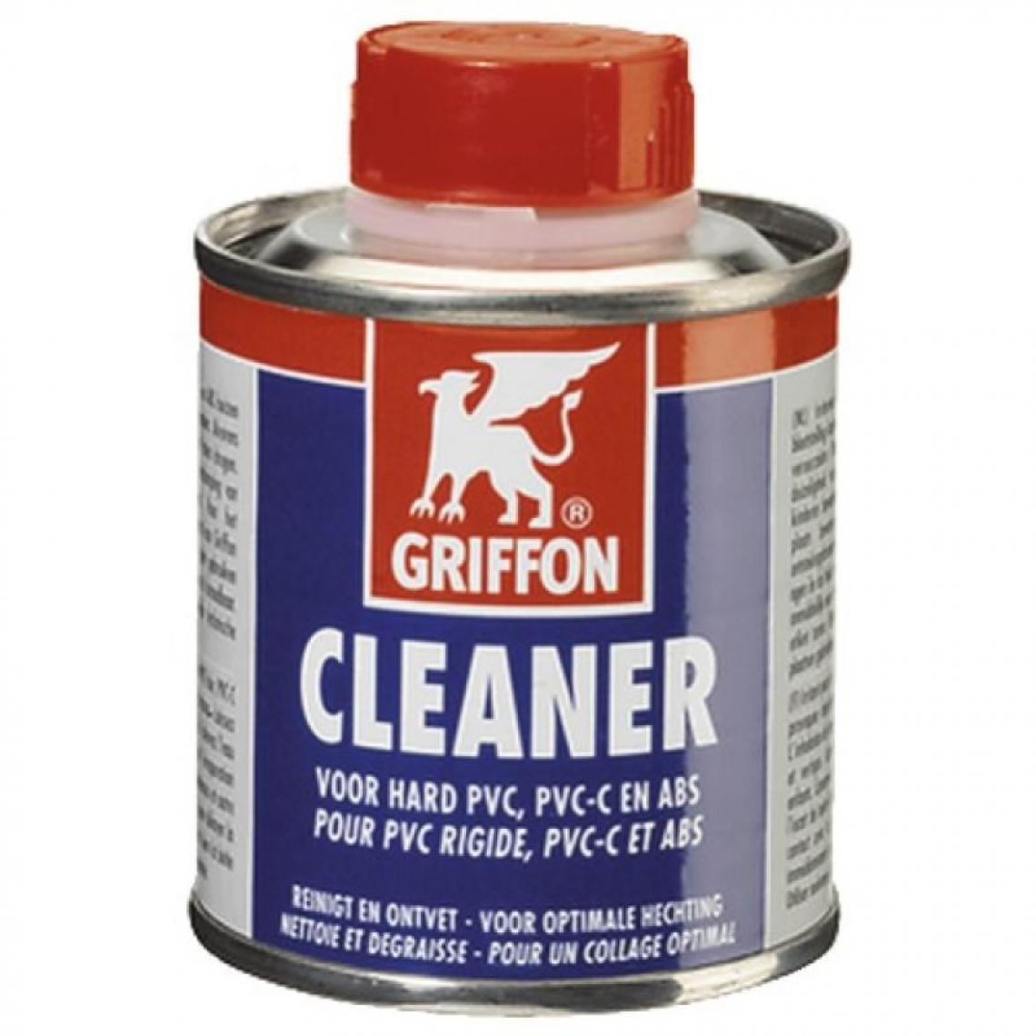 Griffon - Nettoyant pour PVC rigide, PVC-C et ABS pot de 500ml - Colle & adhésif