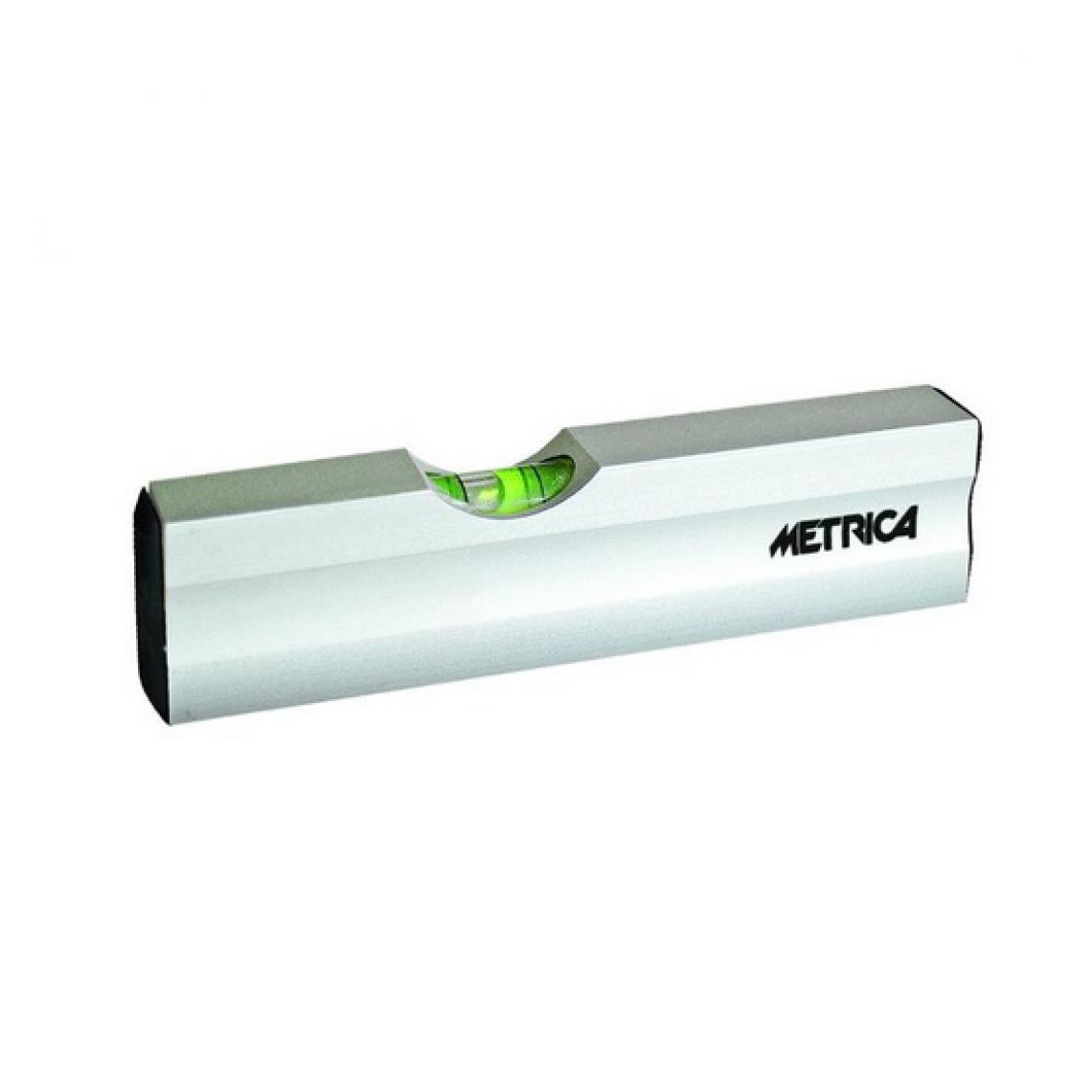 Metrica - Metrica - Mini niveau de poche 1 fiole 100 mm - 31021 - Niveaux lasers