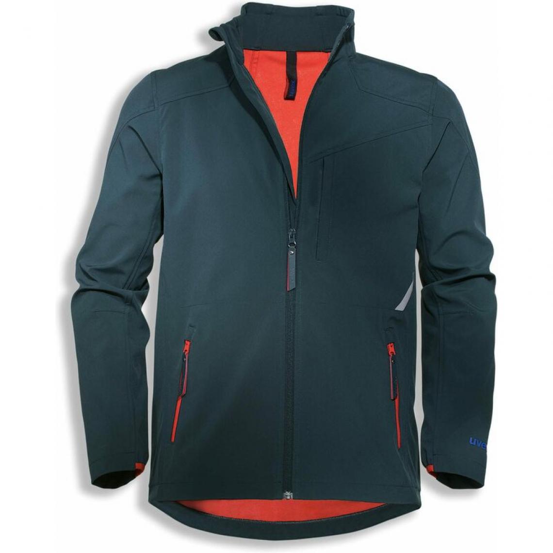 Uvex - uvex Veste Softshell suXXeed, L, bleu nuit () - Protections corps