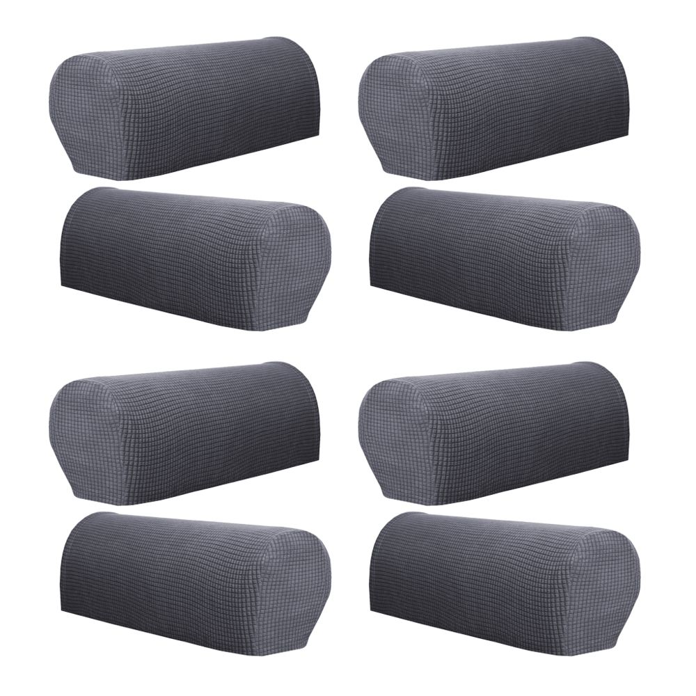 marque generique - ensemble de 8 accoudoirs de sofa de meubles de flanelle couvre protecteurs - Tiroir coulissant