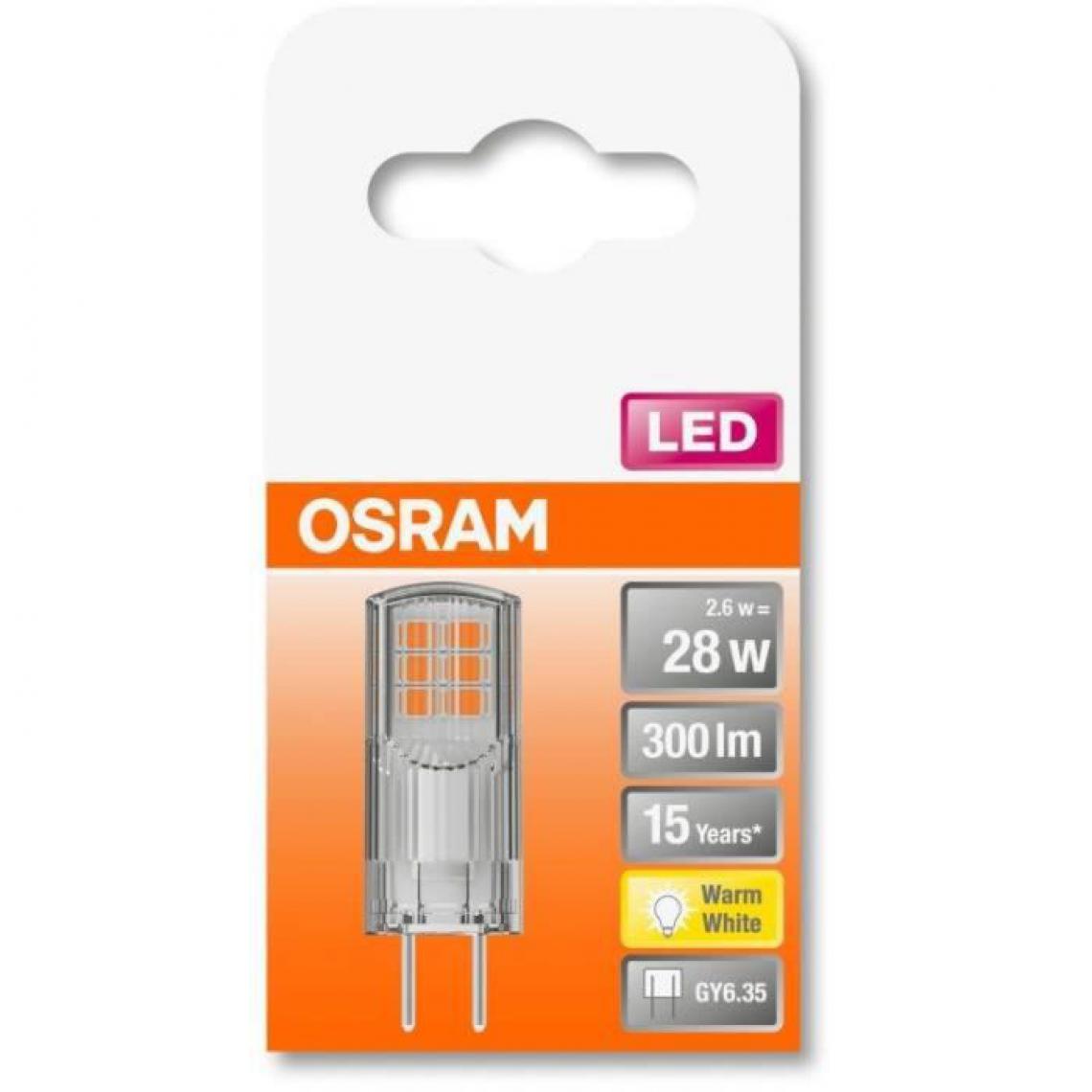 Osram - Ampoule LED Capsule clair 2.6W - Ampoules LED