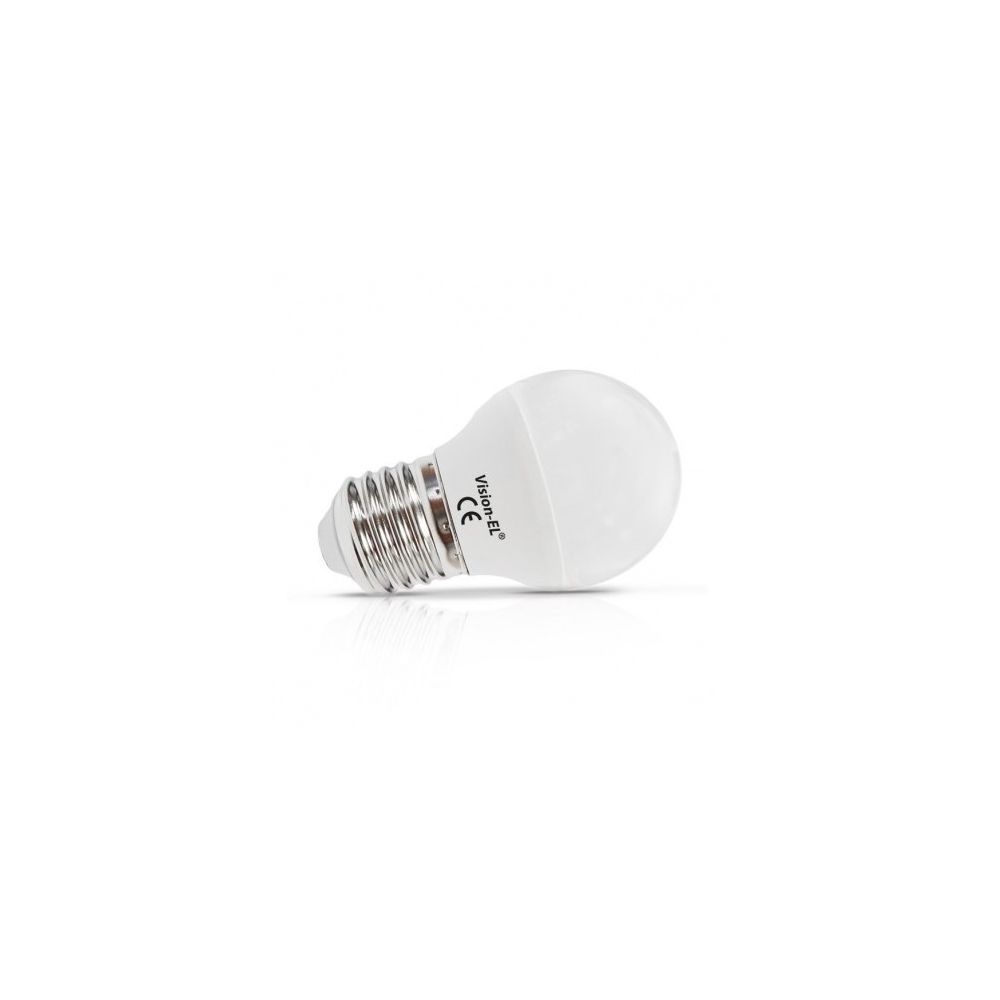 Vision-El - Ampoule LED E27 Bulb G45 6W 6000 K - Ampoules LED