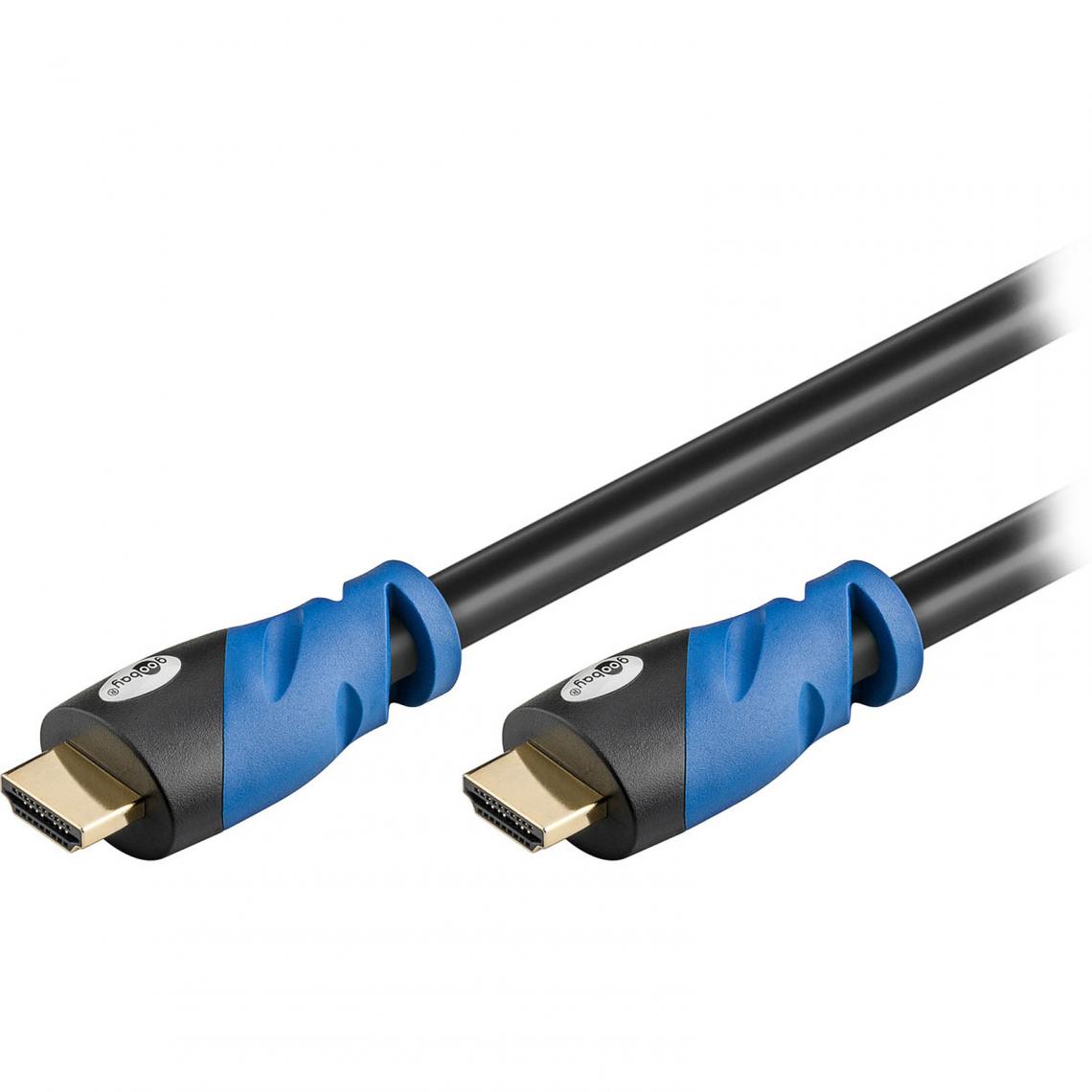Goobay - Premium High Speed HDMI with Ethernet (1.5 m) - Adaptateurs