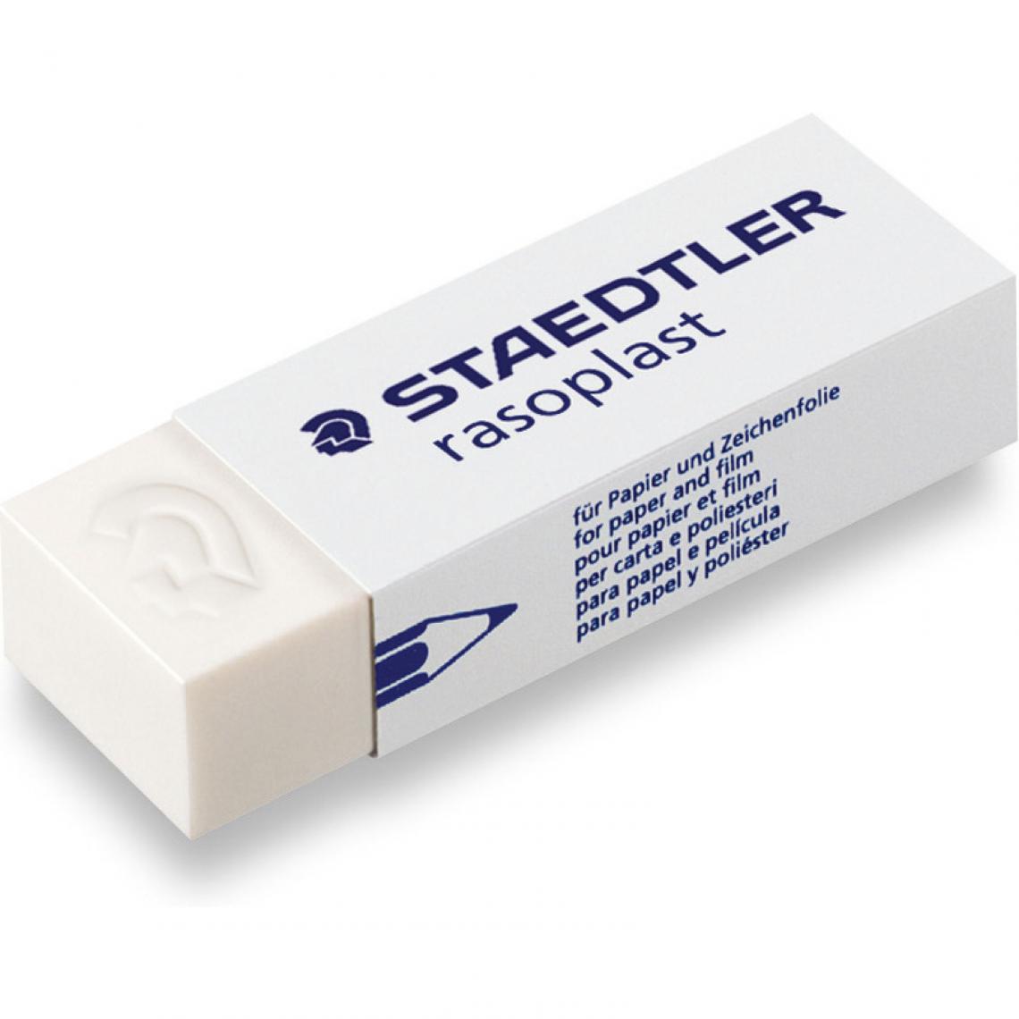 Staedtler - STAEDTLER Gomme plastique rasoplast 526 B20, blanc () - Outils et accessoires du peintre