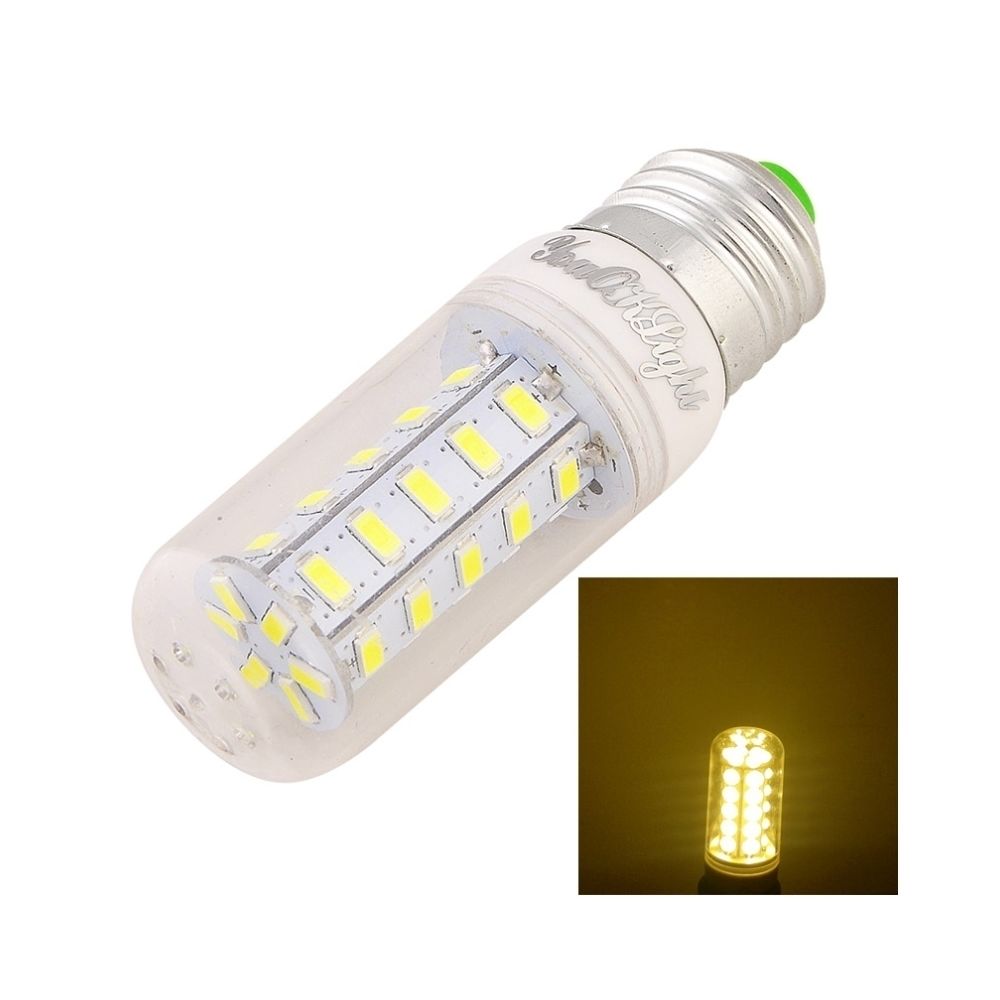 Wewoo - Ampoule blanc E27 7W 620LM chaud IRC 80 36 LED SMD 5730 de maïs, AC 220-240V - Ampoules LED