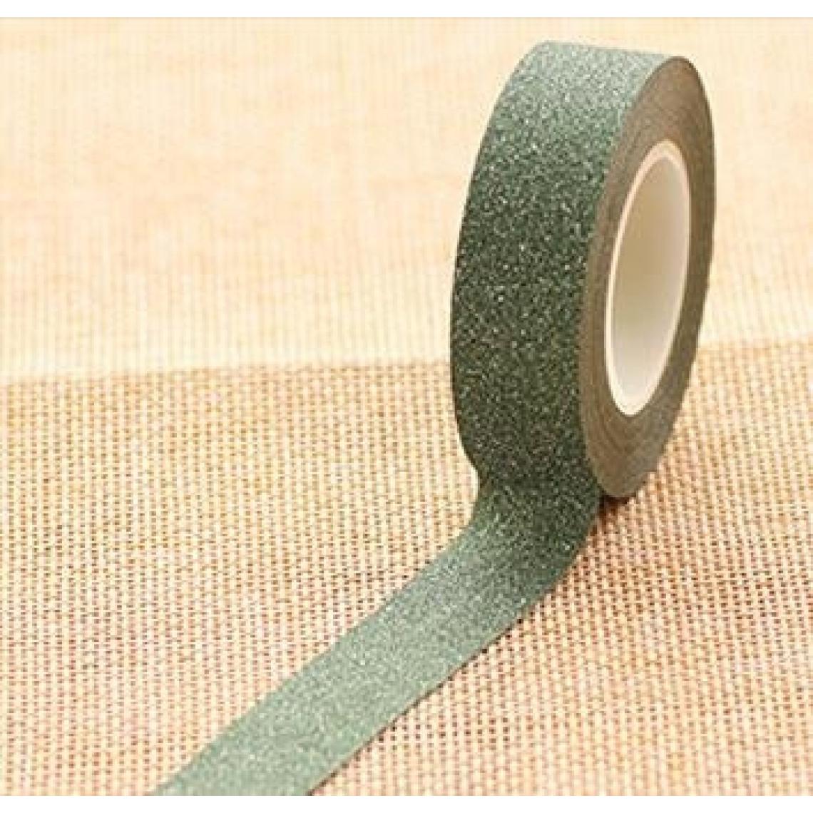 Wewoo - Ruban adhésif Étiquette pour de papier collant Washi Flashruban de bricolage décoratiflongueur 10 m Jasper - Colle & adhésif
