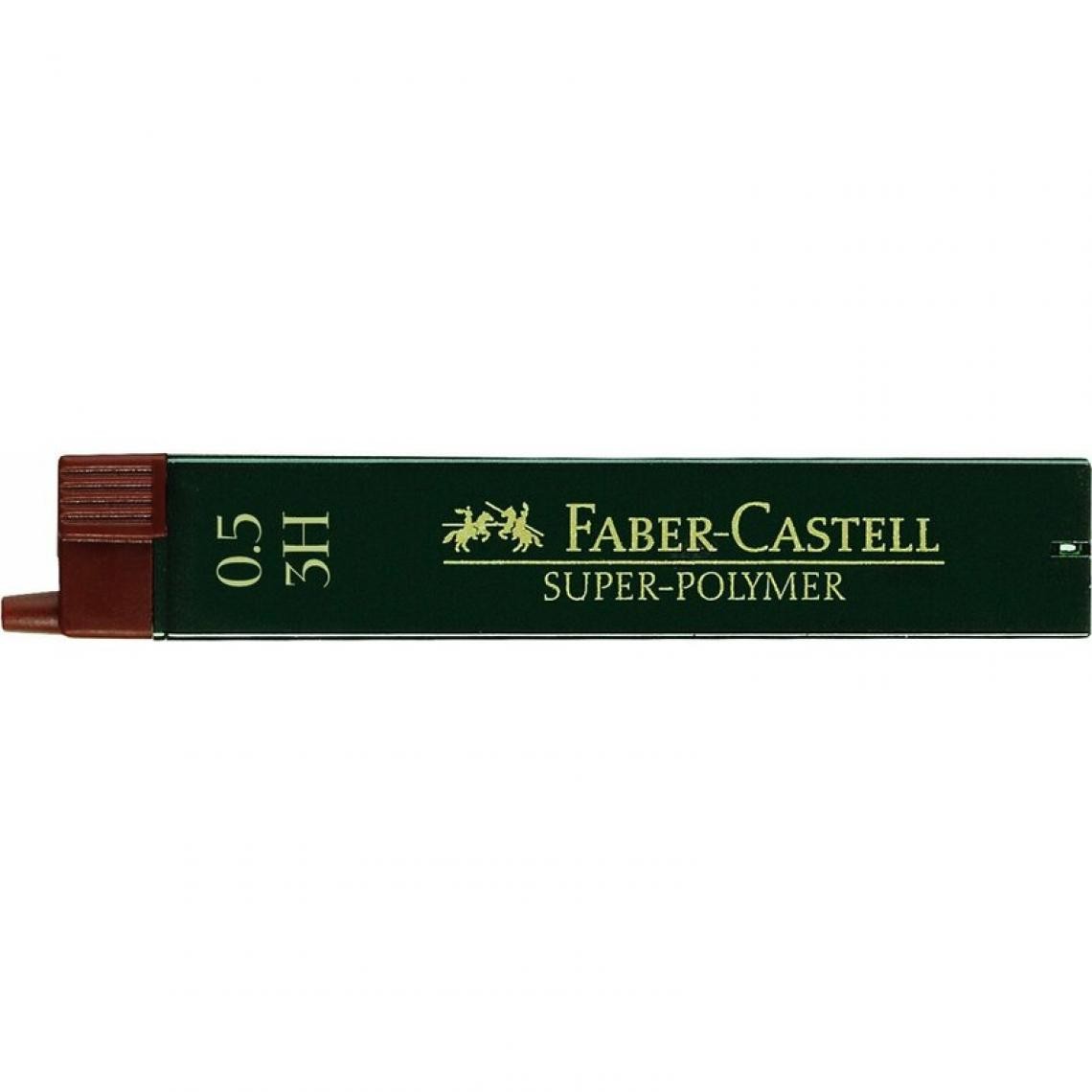 Faber-Castell - FABER-CASTELL Mines pour porte-mines Super-Polymer 9065 S-3H () - Outils et accessoires du peintre