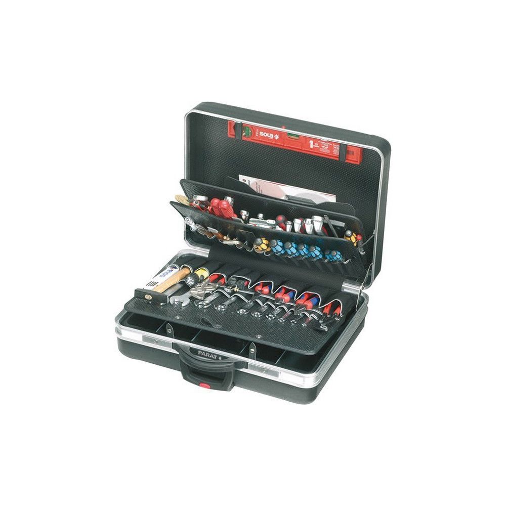 Parat - Mallette à outils avec roulettes CLASSIC, Dimensions intérieures : 575 x 220 x 425 mm, Volume environ 54 l, Poids 9200 g - Casiers de rangement