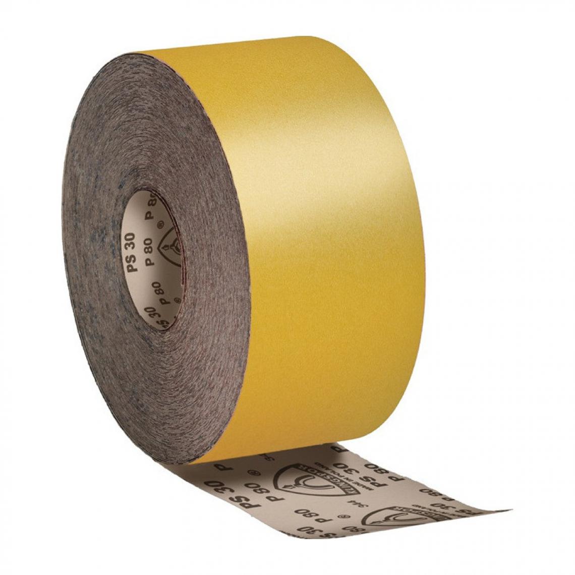 Klingspor - Rouleau de tissu abrasif PS 30 D 115 mm granulation 150 pour vernis/peinture/app - Abrasifs et brosses