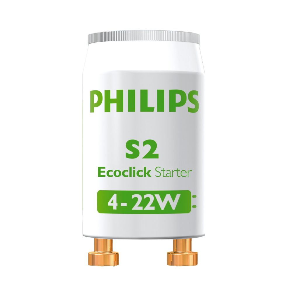 Philips - Starters S2 4-22w Ser 220-240v - Ampoules LED
