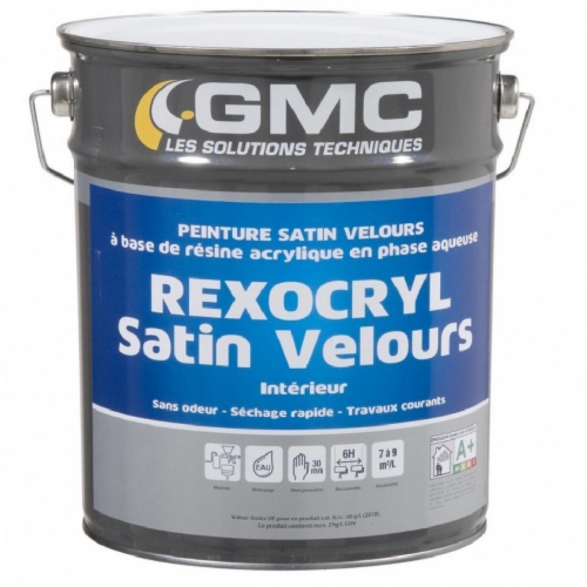 Gmc - REXOCRYL BLANC PRIM 15L -Sous- Couche à base de résine acrylique en phase aqueuse-GMC - Peinture intérieure