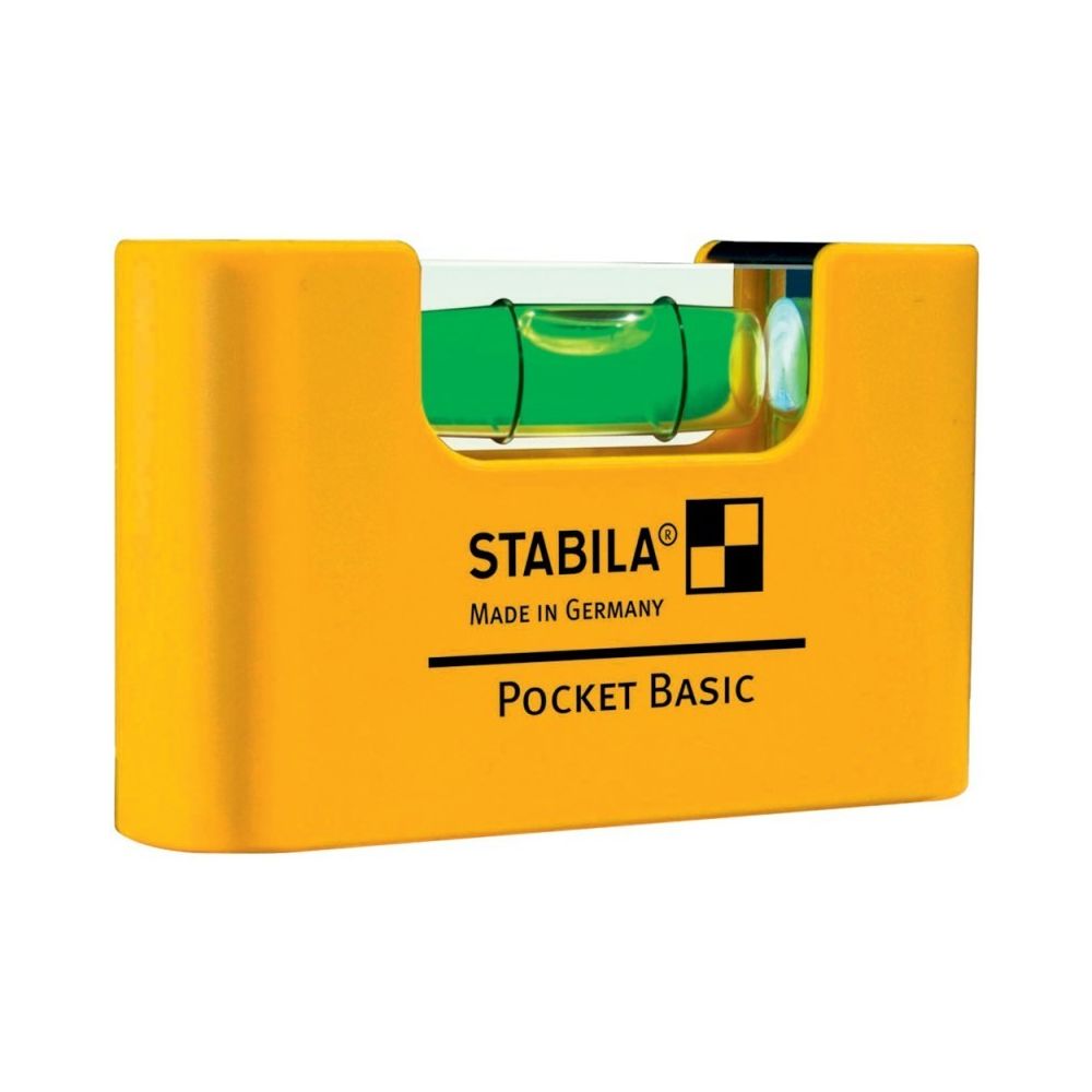 Stabila - Mini-Niveau de poche 7cm Basic Stabila - Niveaux à bulles
