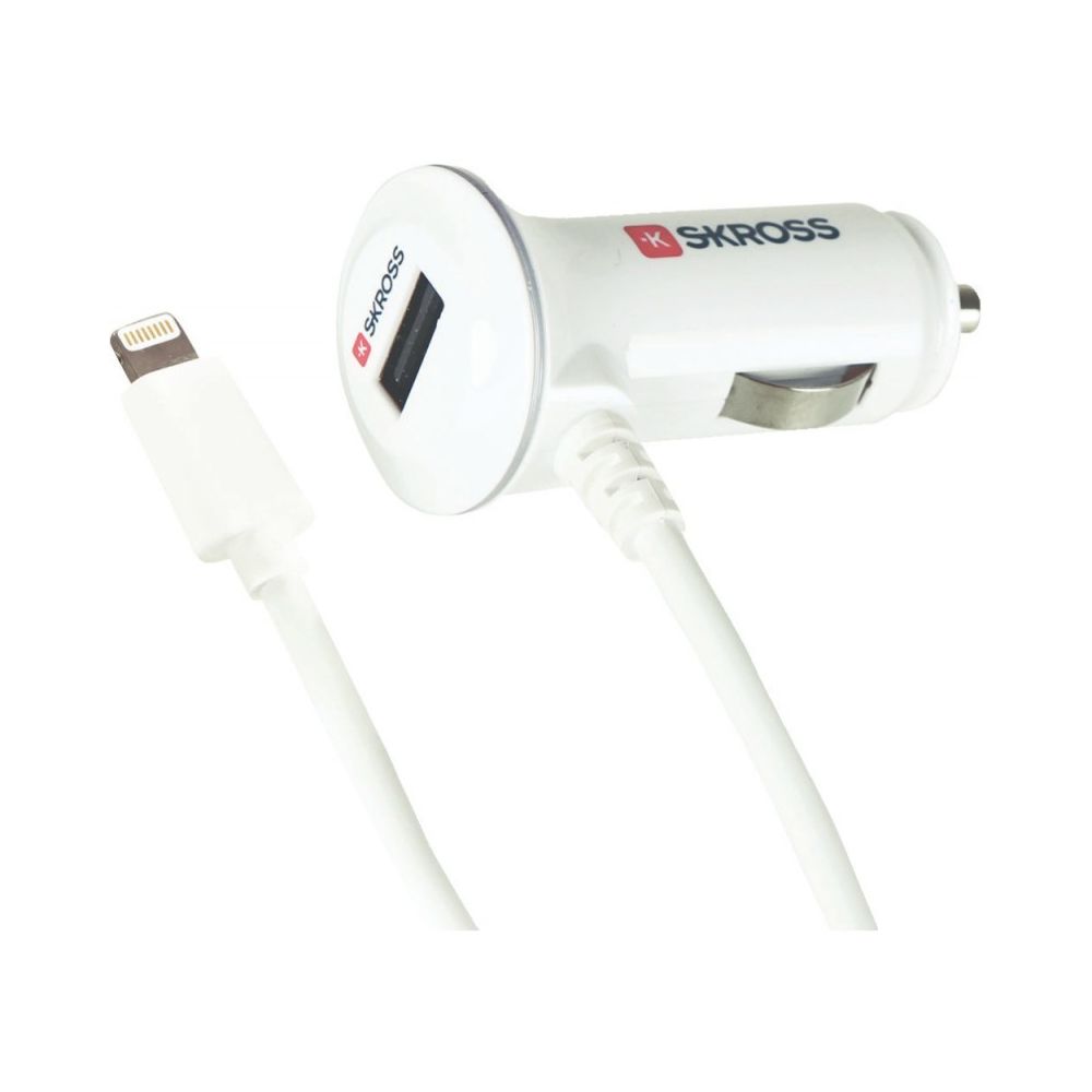 Skross - Chargeur pour Auto Micro USB - Blanc - Adaptateurs