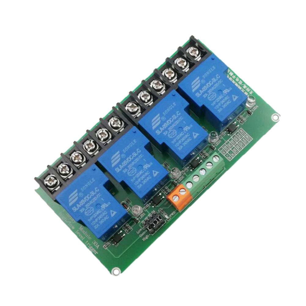 marque generique - Déclencheur de niveau haut et bas 4 modules 12v 30a relais pour arduino - Appareils de mesure