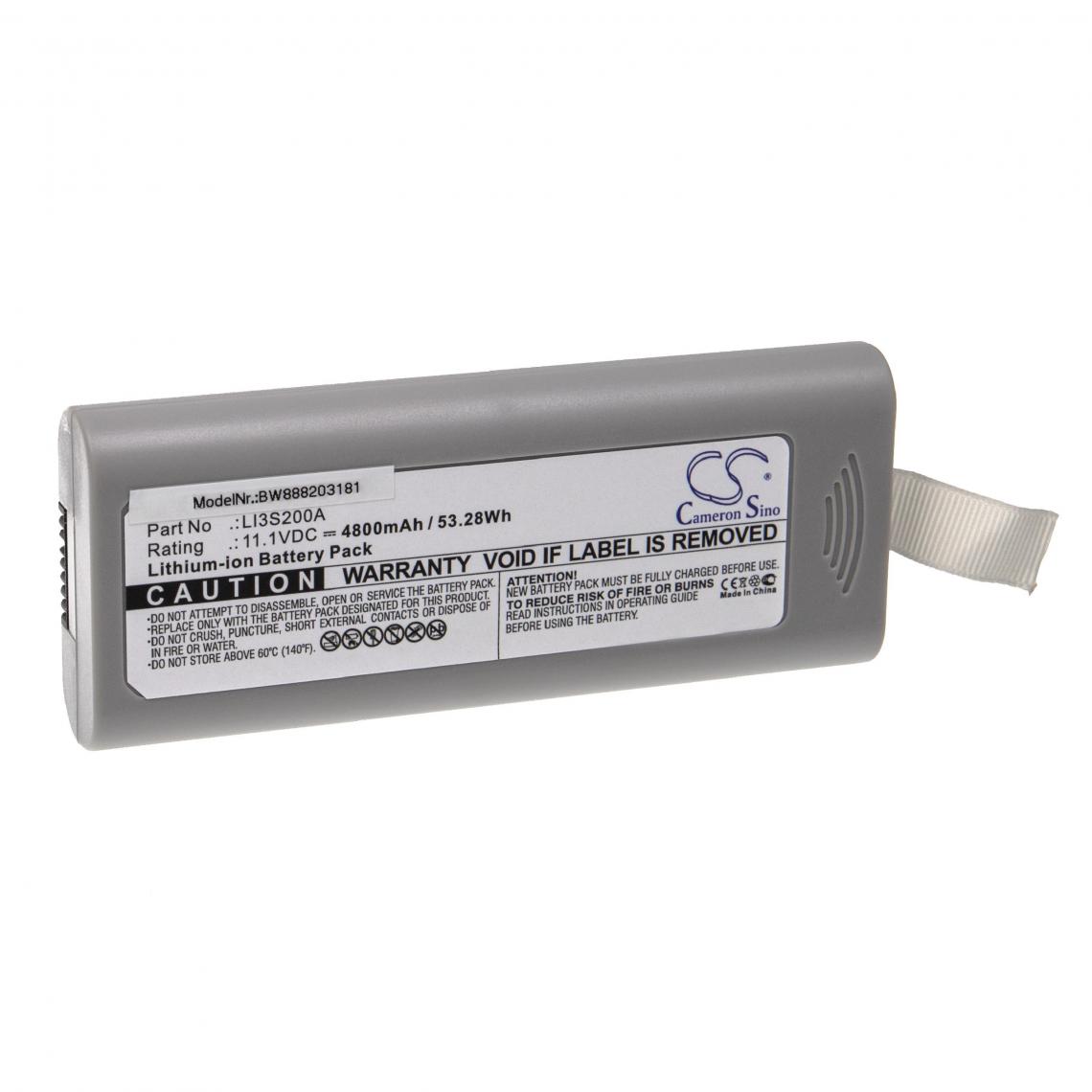 Vhbw - vhbw Batterie compatible avec Philips Monitor G30 Goldway appareil médical (4800mAh, 11,1V, Li-ion) - Piles spécifiques