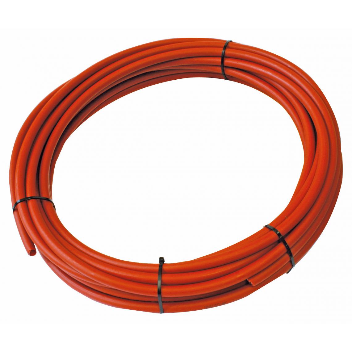 Somatherm For You - Couronne de tube PER Ø20 nu rouge - longueur 25m - Coudes et raccords PVC
