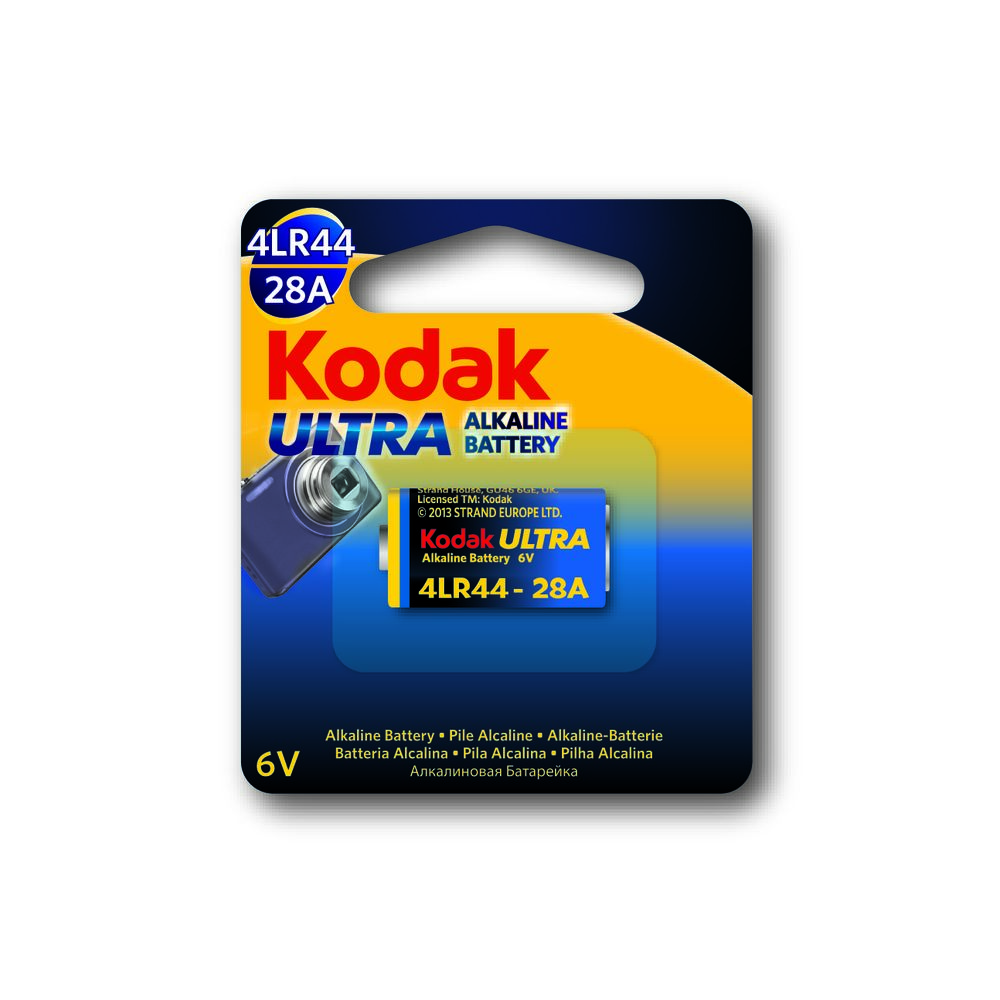 Kodak - KODAK - Pile - Ultra Lithium - 28A / 4LR44 - à l'unité-- - Piles standard