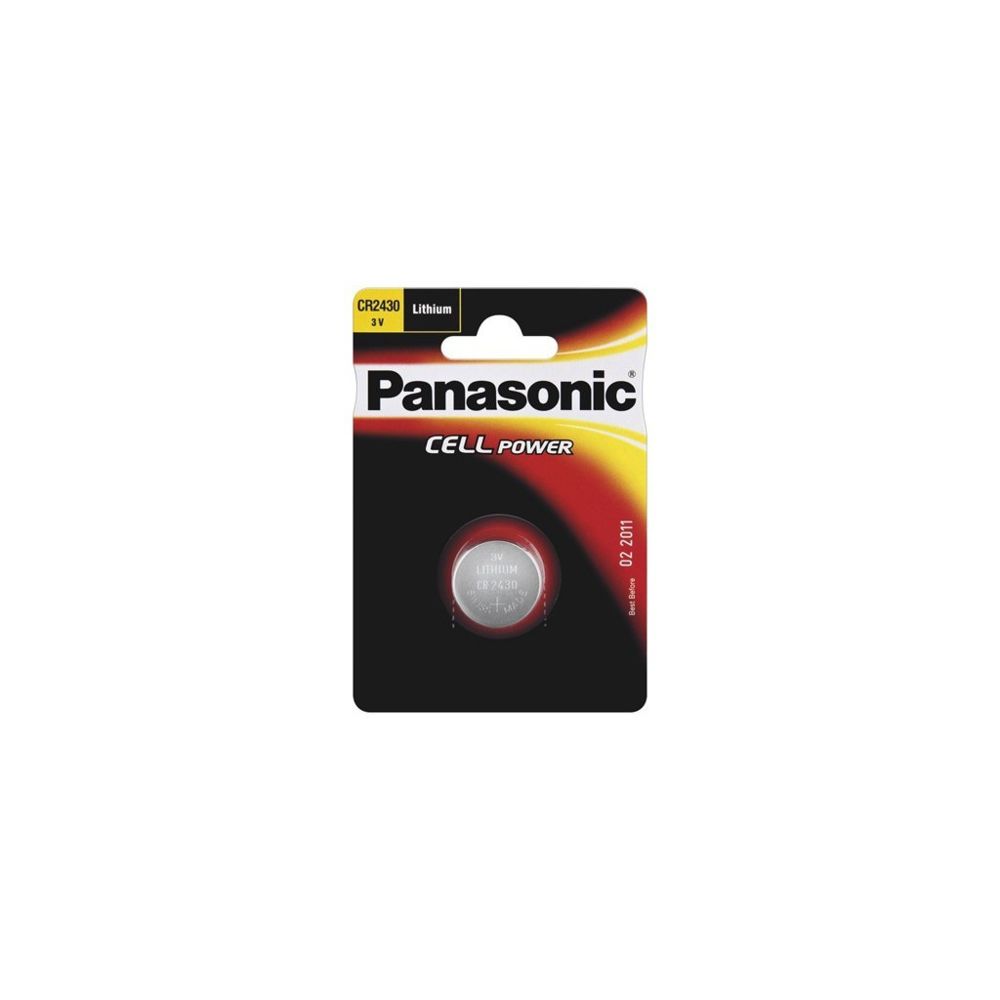 Panasonic - Rasage Electrique - CR 2430 P 1-BL Panasonic - Piles rechargeables