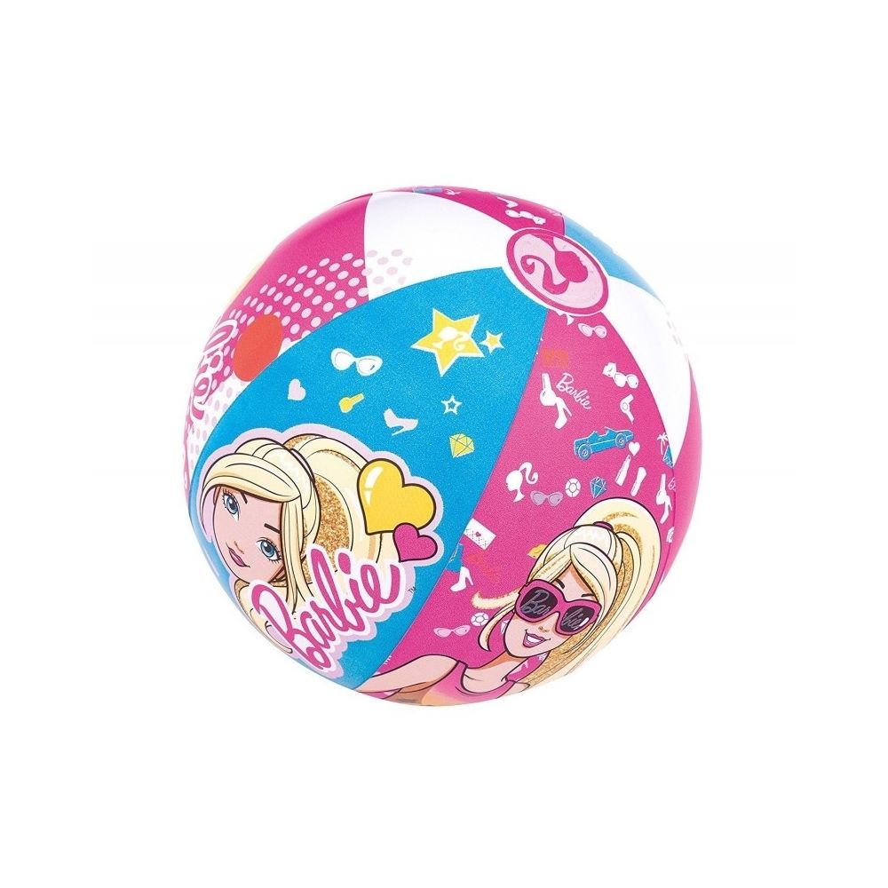 marque generique - Barbie ballon - D 51 cm - Rose - Piscine Tubulaire
