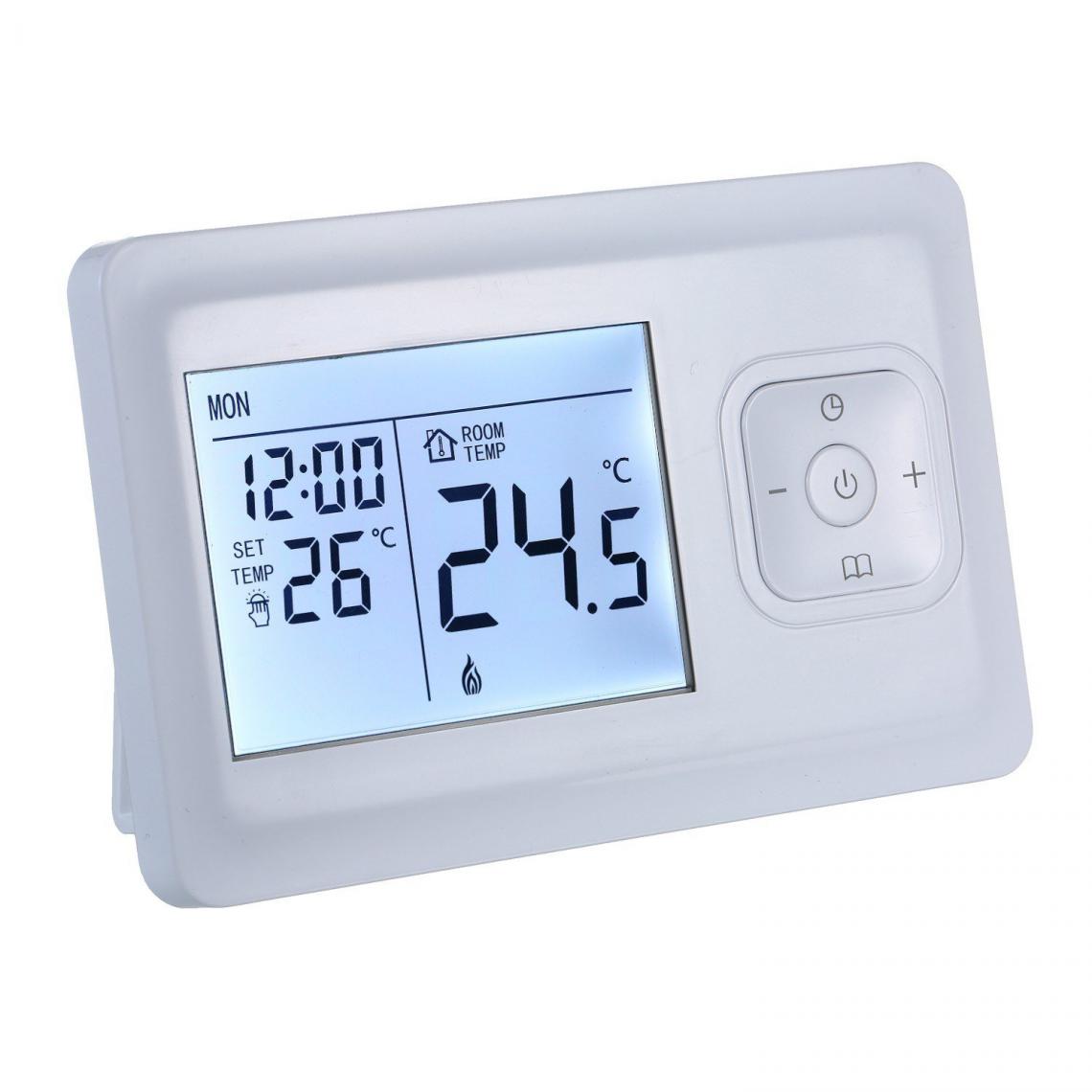 Justgreenbox - Thermostat de chauffage numérique LCD Four mural programmable Wifi - 1005001447279262 - Thermostat