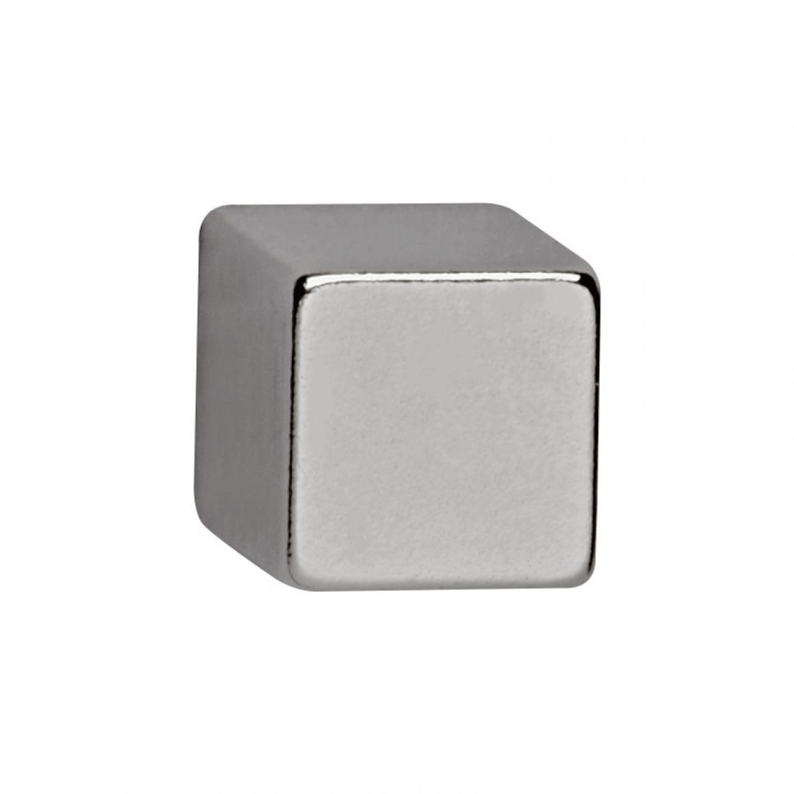 Maul - MAUL Aimant néodyme, cube, (L)10 x (P)10 x (H)10 mm, nickel () - Visserie