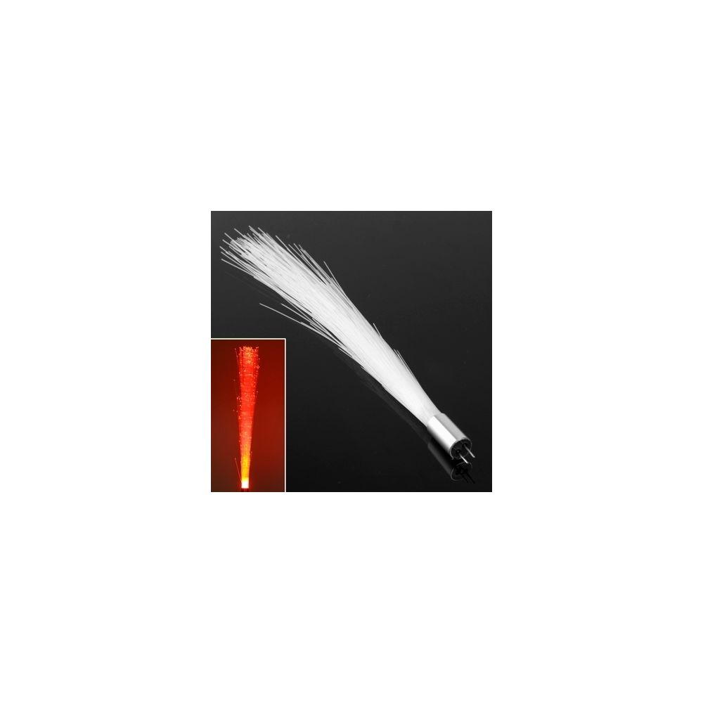 Wewoo - Moteur LED rouge Lumière créatrice de la de fibre optique de G4, DC 12V - Ampoules LED