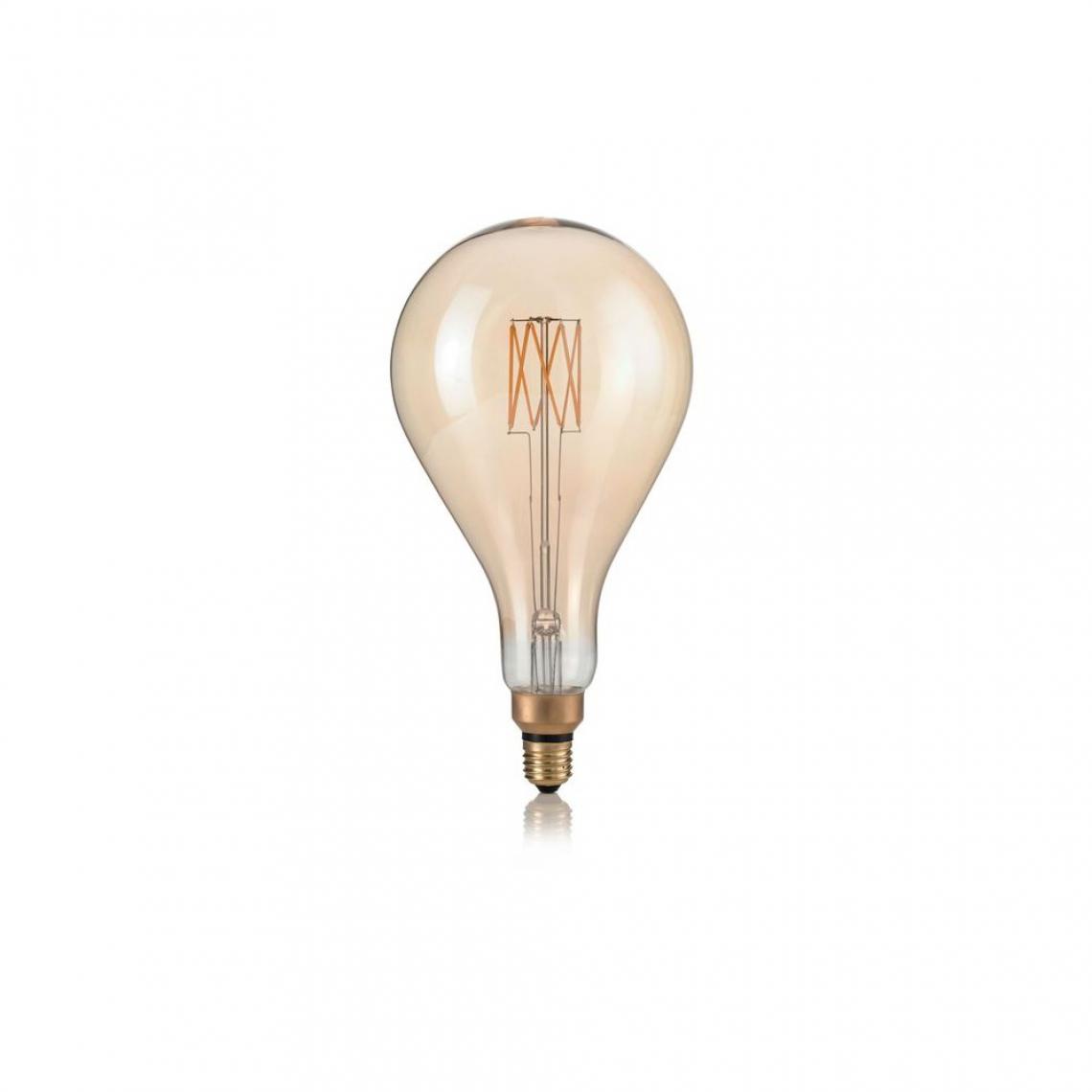 Ideal Lux - Ampoule 8W E27 Ambré D15,5 223964 - Ampoules LED