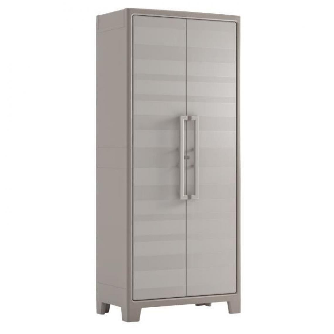 Keter - Armoire Utilitaire GULLIVER - Beige Sable - Armoires