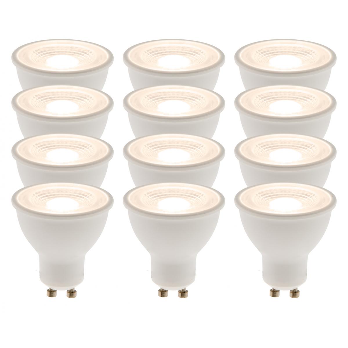Elexity - Lot de 12 spots LED 5W GU10 Réflecteur - Ampoules LED