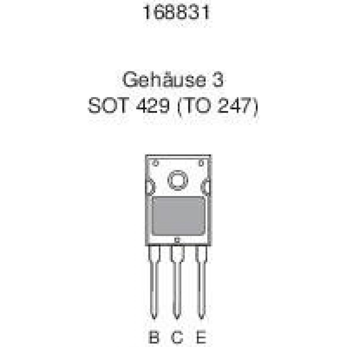 Inconnu - Transistor (BJT) - Discrêt NXP Semiconductors BU2525DW SOT-429 1 NPN 1 pc(s) - Fiches électriques