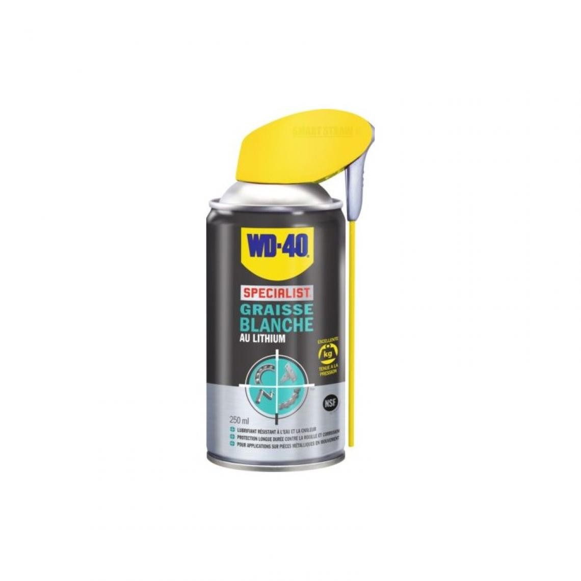 Wd40 - WD40 Specialist Graisse blanche au lithium wd40 250ml - Mastic, silicone, joint