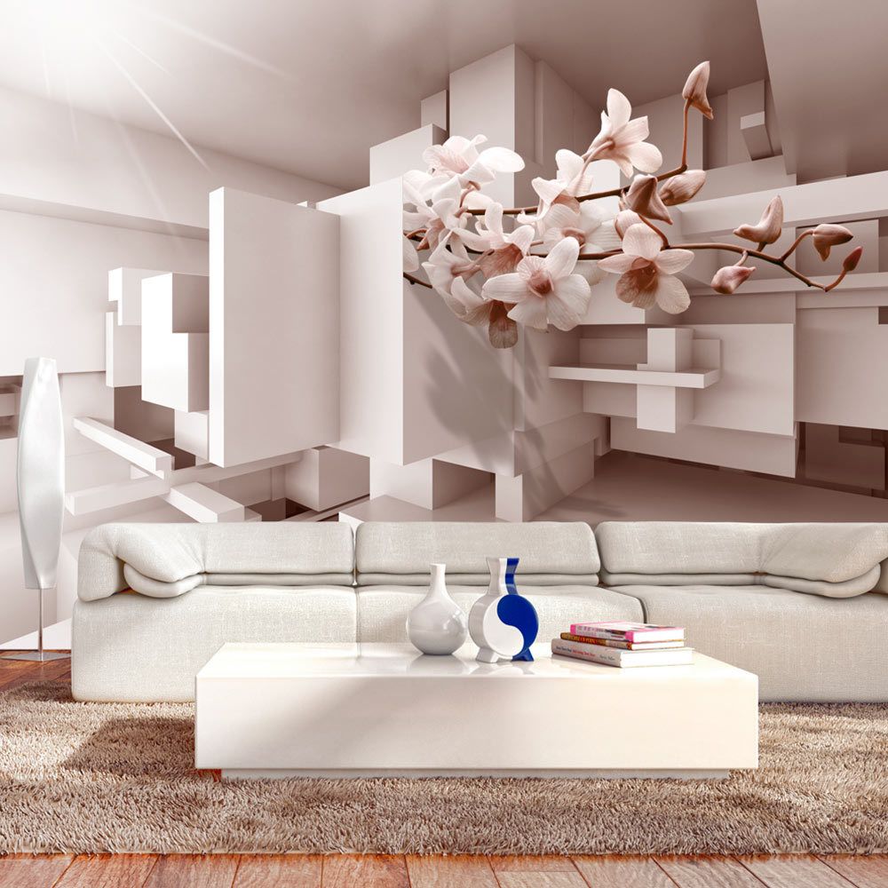 Bimago - Papier peint - Garden of Future - Décoration, image, art | 3D et Perspective | - Papier peint