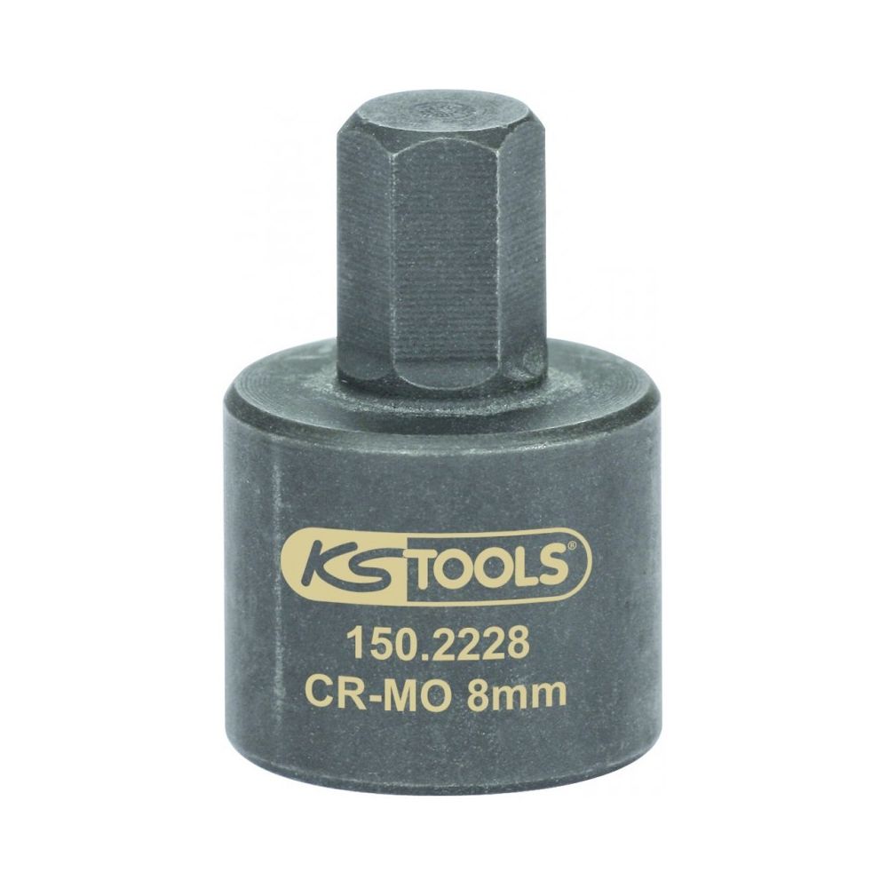 Ks Tools - KS TOOLS 150.2228 Douille tournevis 6 pans pour étrier de frein, 8 mm - Accessoires vissage, perçage