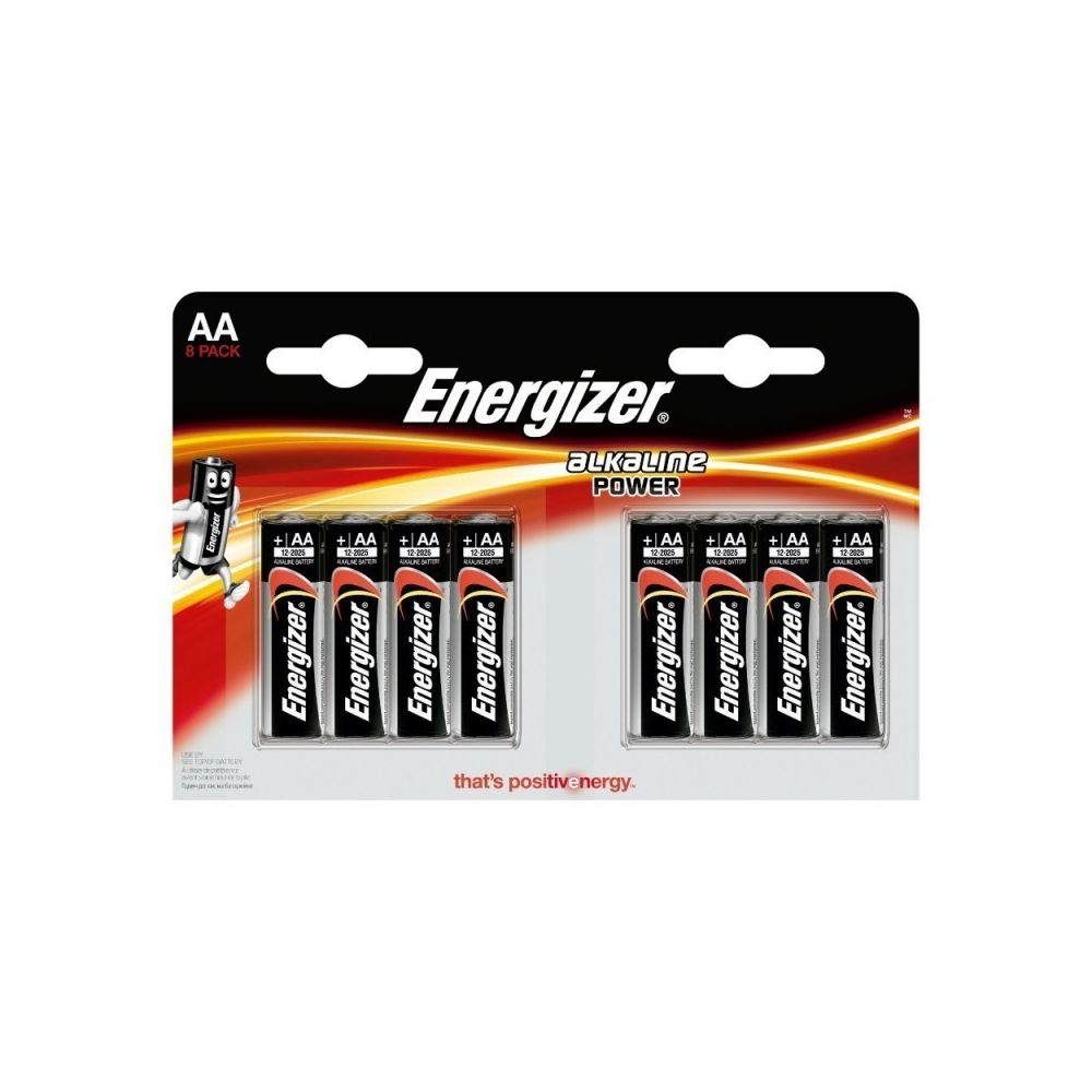Energizer - Pile Alkaline Power LR06 AA - Piles standard