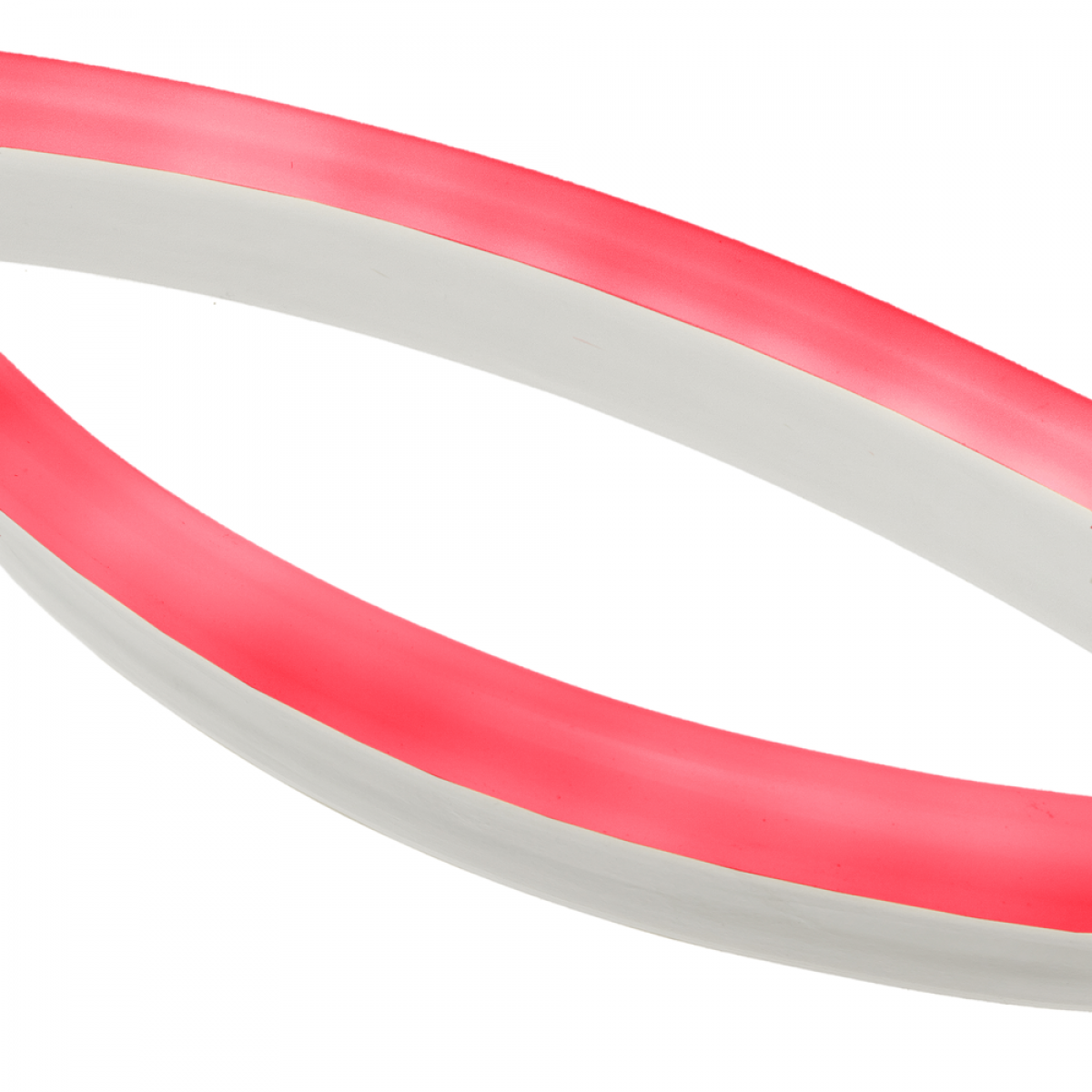 Primematik - Bande lumière flexible LED Néon Flex LNF 16x8mm 220VAC 10m rouge - Tubes et néons