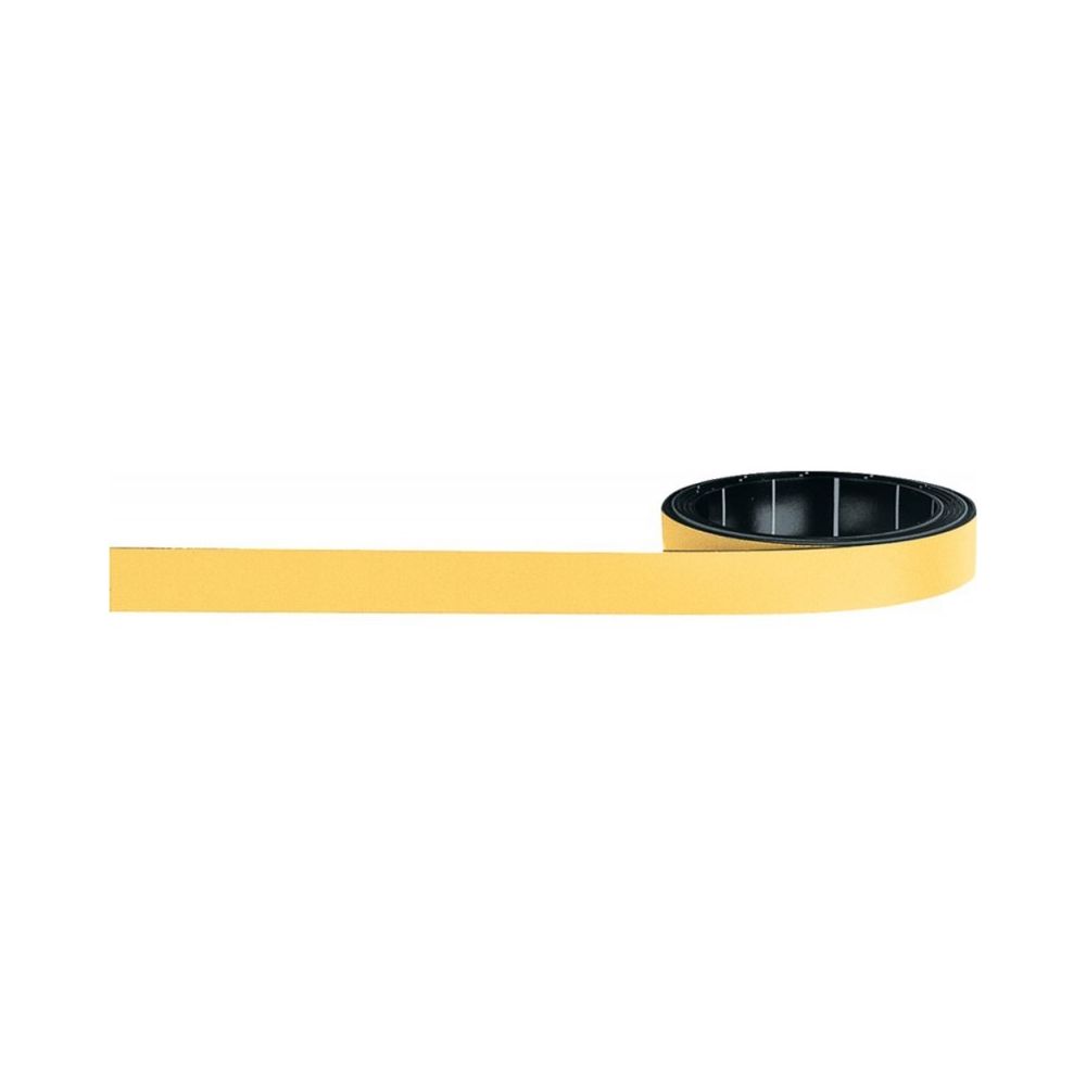 Magnetoplan - Bande adhésive jaune 10mm x 1m - Visserie