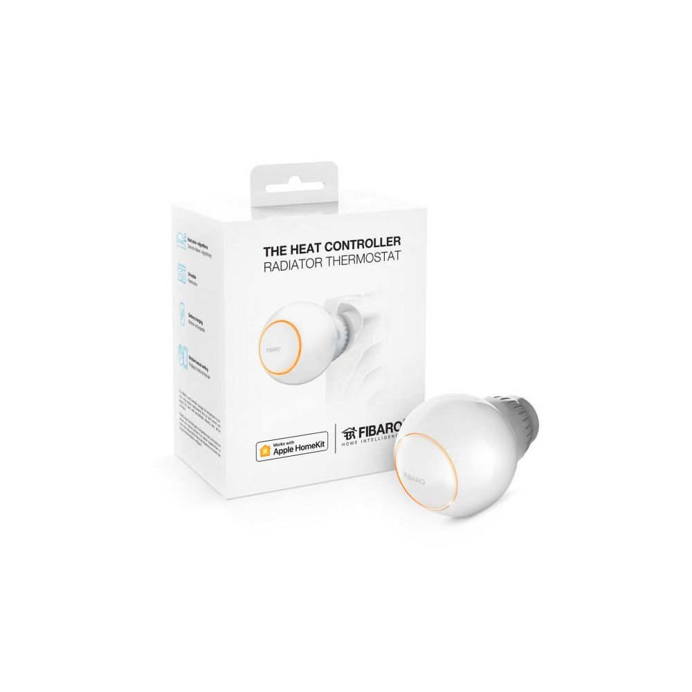 Fibaro - Tête thermostatique Bluetooth compatible Apple HomeKit - Fibaro - Thermostat