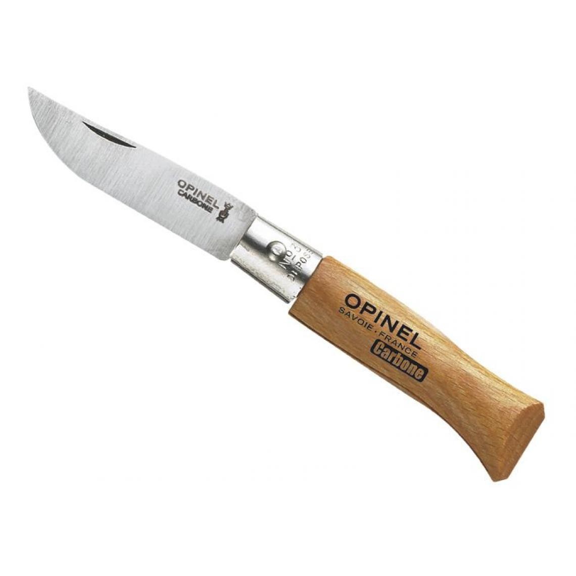 Opinel - OPINEL - 940.03 - BOITE 12 OPINEL N.3 CARBONE - Outils de coupe