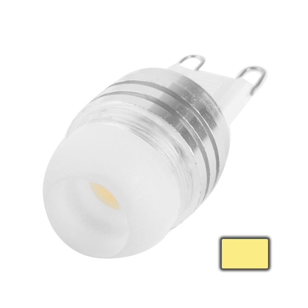 Wewoo - Ampoule blanc G9 2W chaud brouillard LED, DC 12V - Ampoules LED