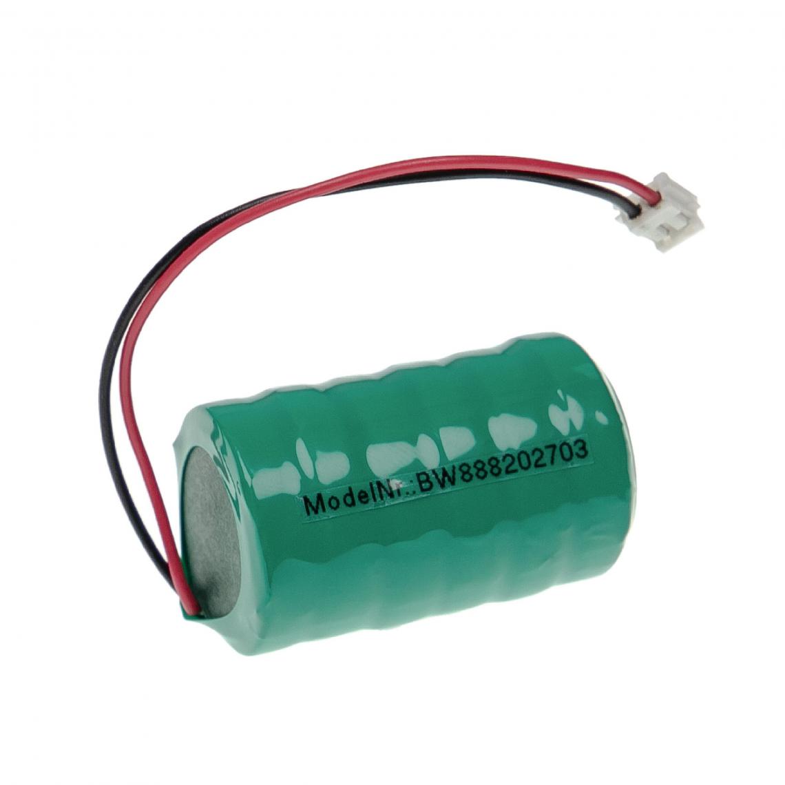 Vhbw - vhbw Batterie compatible avec IMX Free DOP Probe, Freedrop Foetal Doppler MB413 appareil médical (230mAh, 7,2V, NiMH) - Piles spécifiques