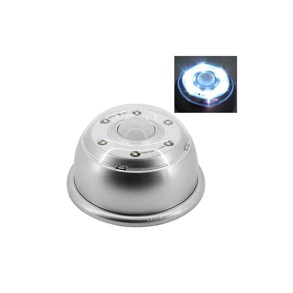 Wewoo - LED détecteur de mouvement 6 sans fil infrarouge PIR de automatique lampe de lumière de - Ampoules LED