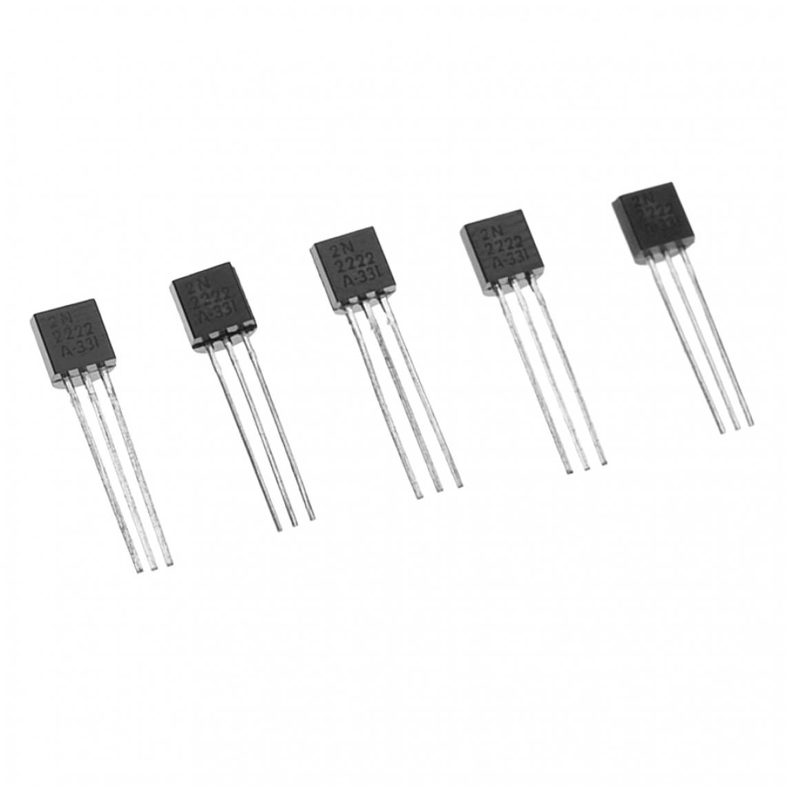 marque generique - Lot 100pcs 2N2222 à 92 NPN 40V Transistor 0.8A - Appareils de mesure