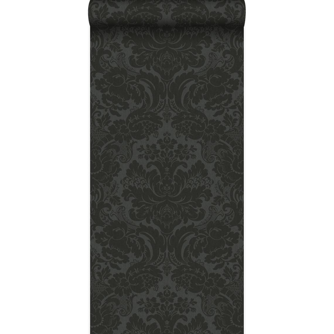 Origin - Origin papier peint ornement noir - 347043 - 53 cm x 10,05 m - Papier peint