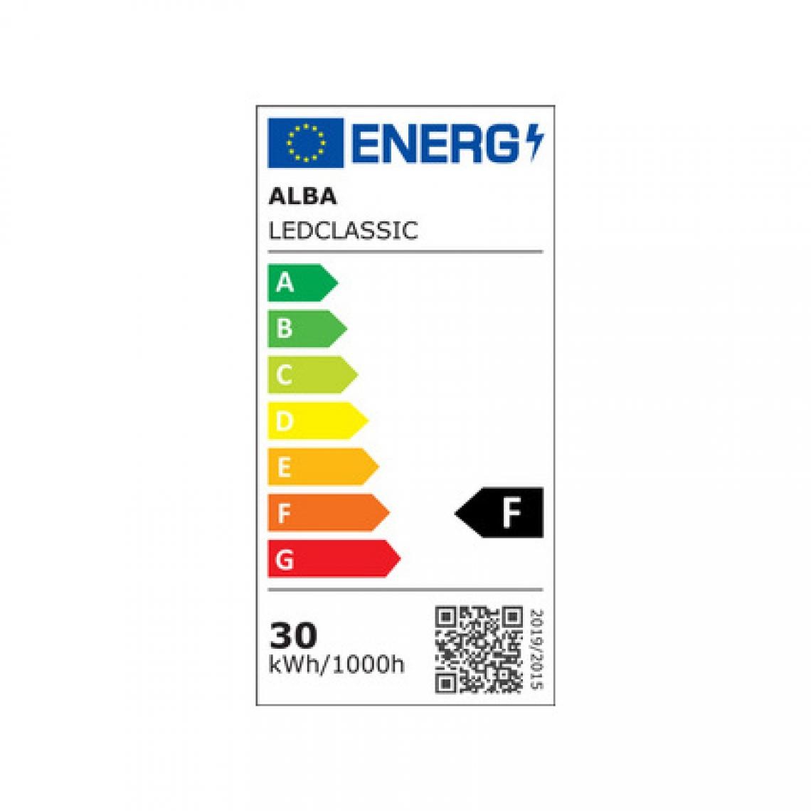 Alba Montres - ALBA Lampadaire LED 'CLASSIC', noir () - Ruban LED