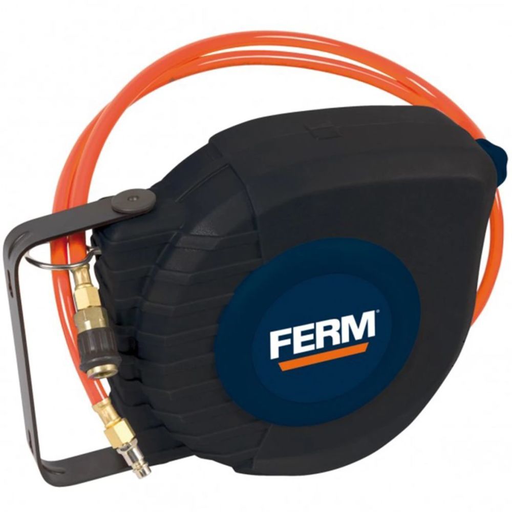Ferm - FERM Enrouleur de tuyau pneumatique ATA1033 - Tuyaux PVC pour canalisation