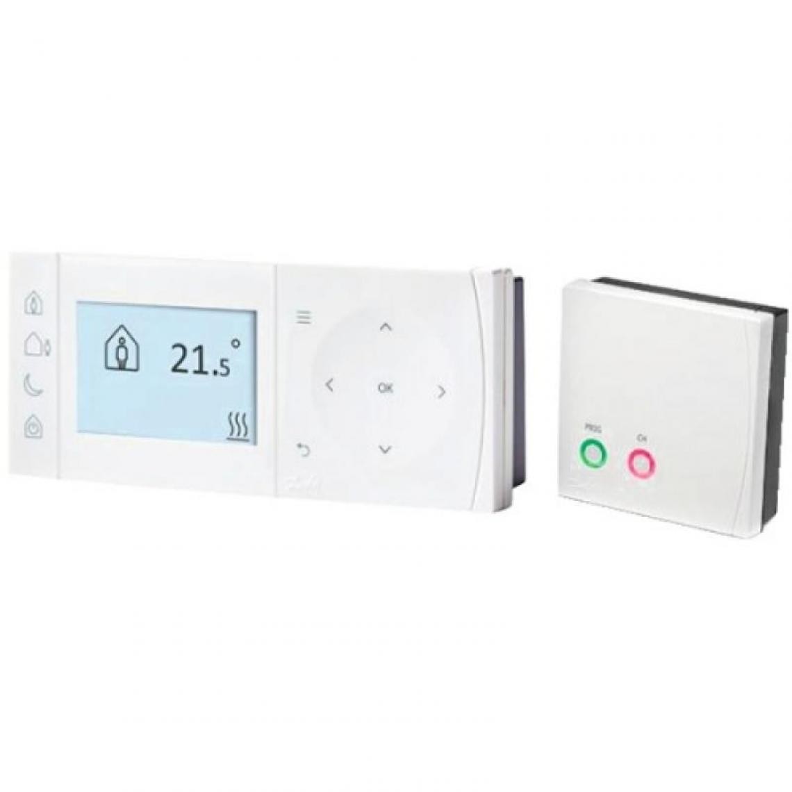 Danfoss - Thermostat digital programmable hebdo TPOne- RF + RX1-S radio avec récepteur - Thermostat