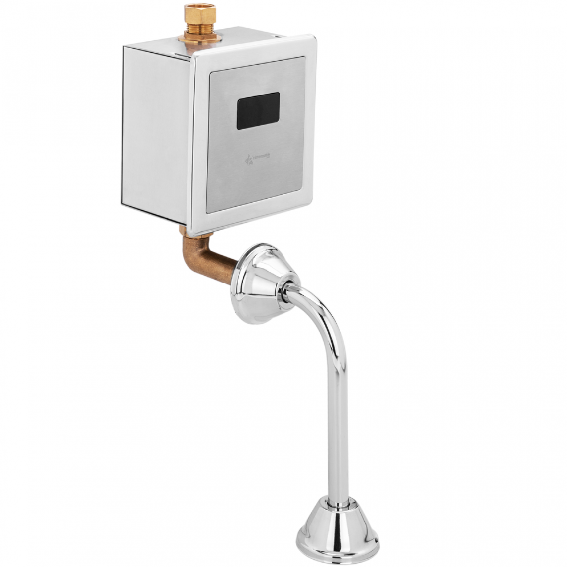 Primematik - Robinet de chasse automatique infrarouge pour WC avec entrée d'eau verticale - Chasse d'eau