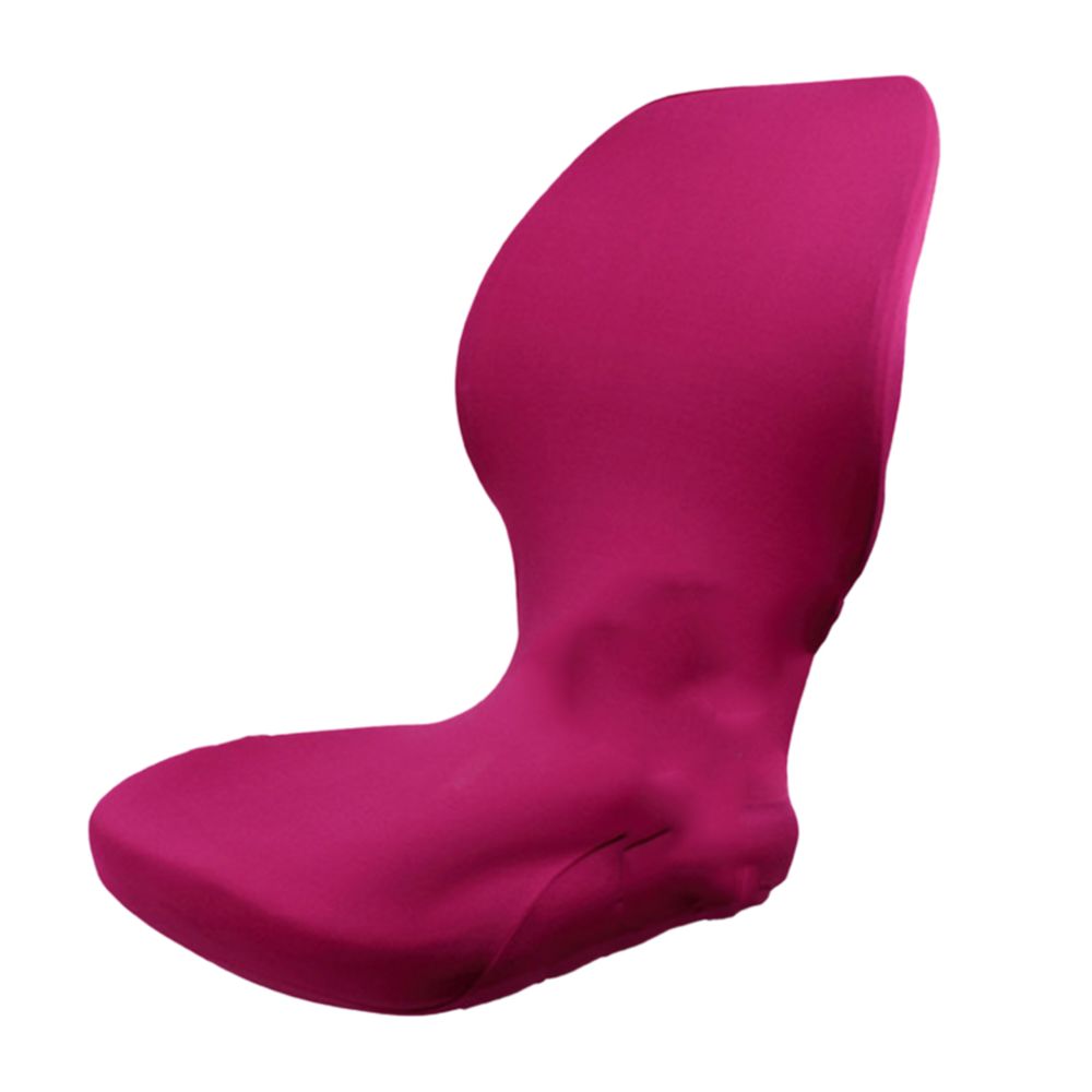 marque generique - Housse de chaise d'ordinateur pivotante élastique Housse de chaise de bureau housse rose rouge - Tiroir coulissant